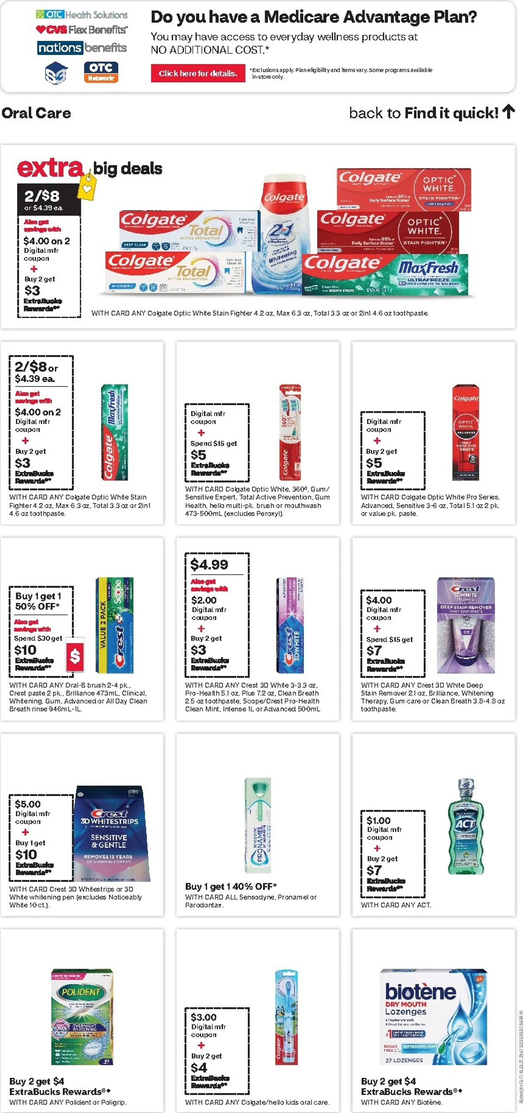 Weekly ad CVS Pharmacy: Extra Big Deals from August 9 to August 15 2026 - Page 14