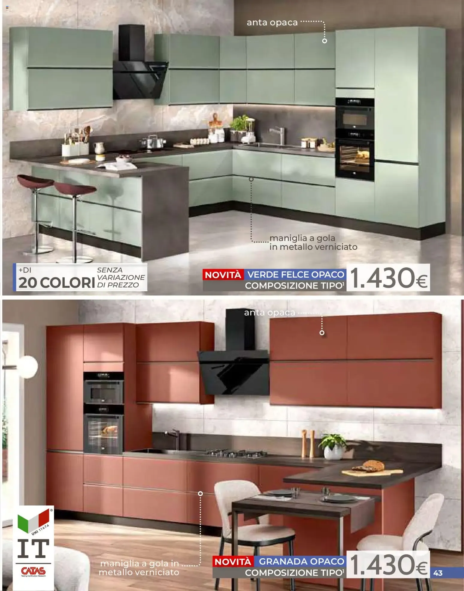 Mondo Convenienza - Speciale Cucine da 1 aprile a 30 giugno di 2026 - Pagina del volantino 43