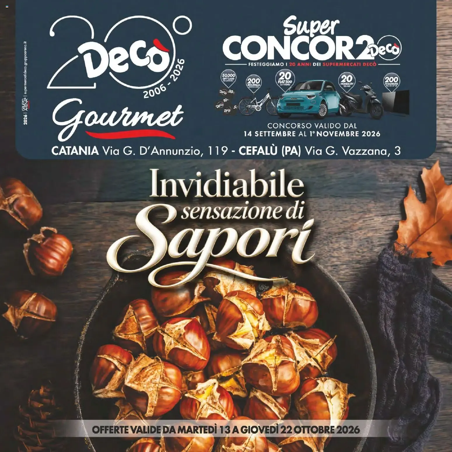 Nuovo Decò volantino Gourmet Sicilia dal 13/10/2026 > offerte anteprima 🛍️ da 13 ottobre a 22 ottobre di 2026 - Pagina del volantino 1