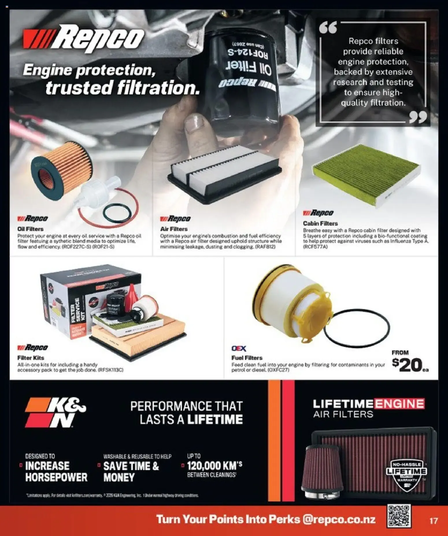 Repco new specials valid 8 Jul 2026 - 21 Jul 2026 from 8 July to 21 July 2026 - Catalogue Page 17