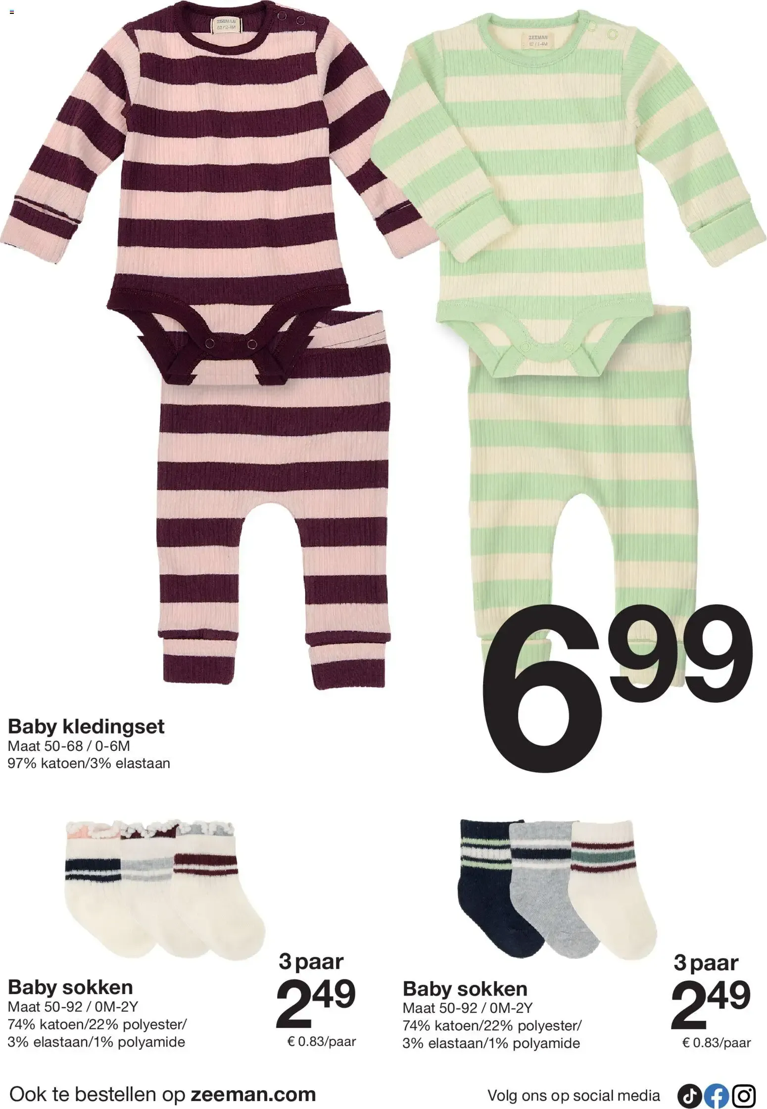 Zeeman: Zachte kleuren en sportieve outfits van 5 september tot 11 september 2026 - Folder pagina 2