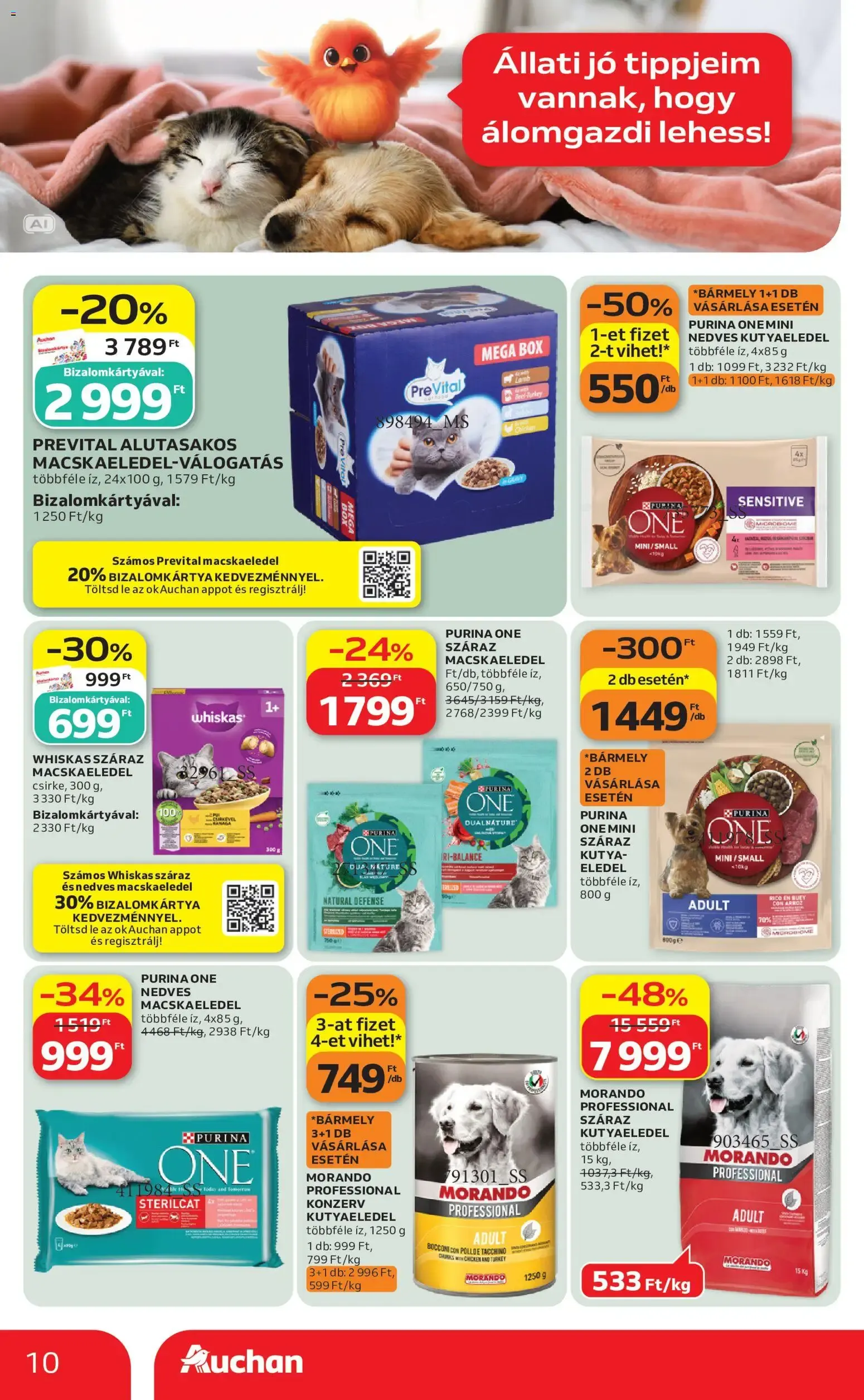 Katalógus Auchan Szupermarket akciós újság - 2026.09.24. -tól/töl > akció, lapozható szórólap 🛍️ szeptember 24.-tól szeptember 30.-ig 2026. - Oldal 10