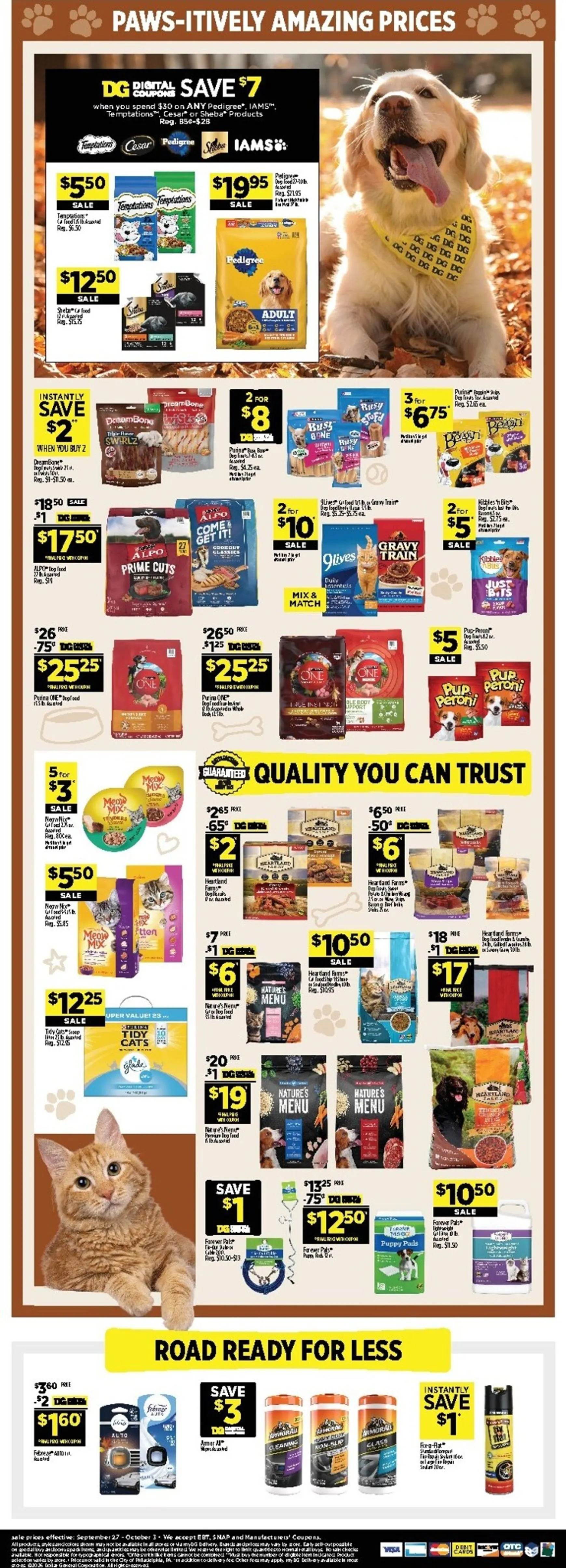 Weekly ad Current Dollar General leaflet valid from Sunday 09/27/2026 to Saturday 10/03/2026 from September 27 to October 3 2026 - Page 16