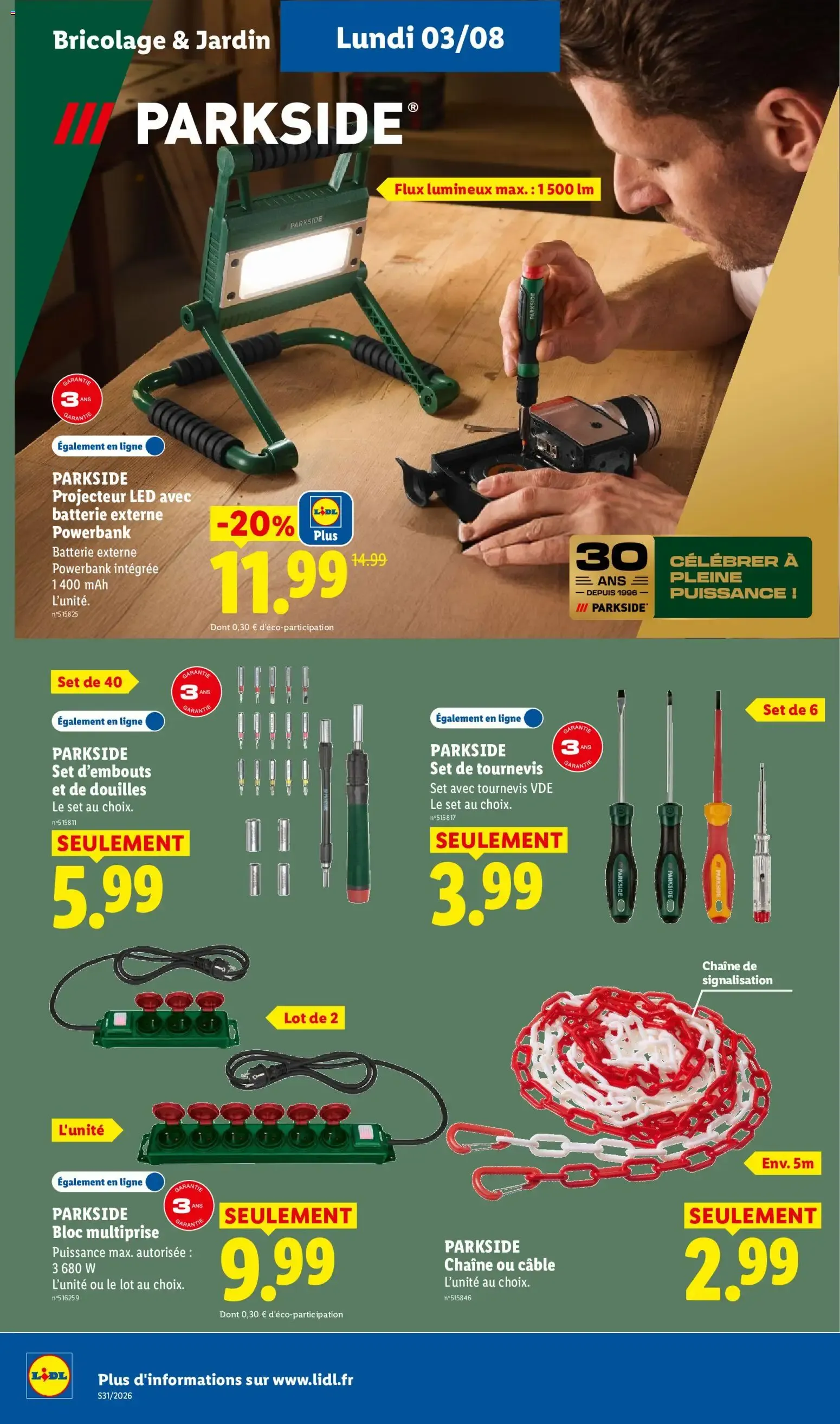 LIDL L'été des Marques du 30 juillet au 5 août 2026 - Catalogue page 48