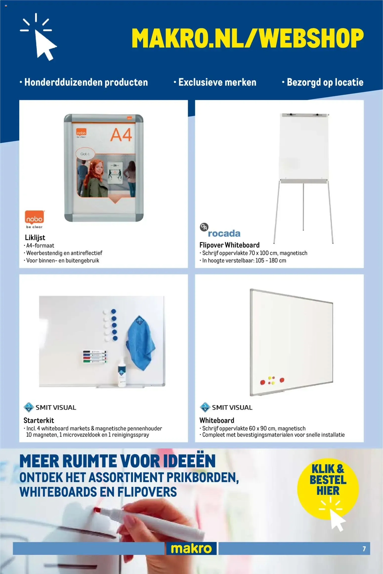 Makro Kantoor van 9 augustus tot 6 september 2026 - Folder pagina 7