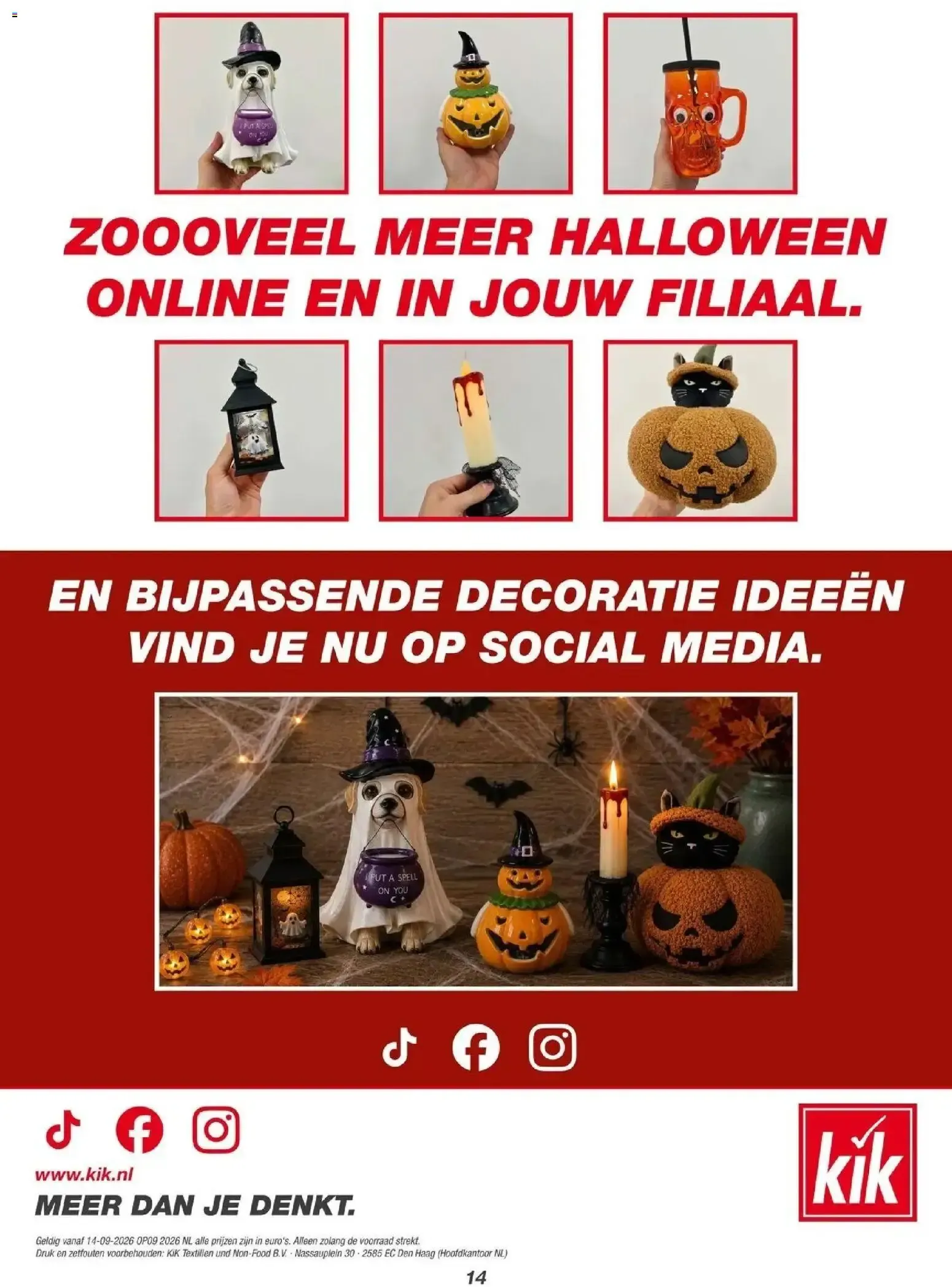 Kik: Meer voor de herfst en de bijzondere momenten van 14 september tot 20 september 2026 - Folder pagina 13