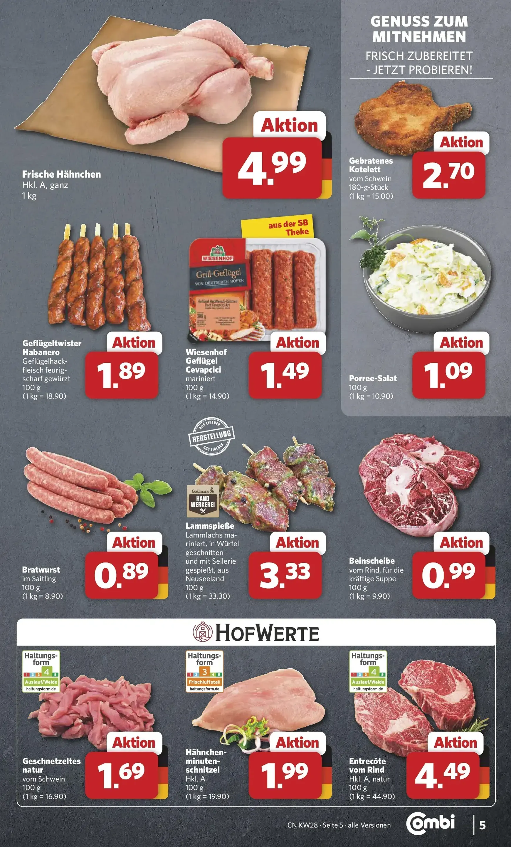 Combi Prospekt – von Montag 06.07.2026 bis Samstag 11.07.2026 von 6. Juli bis 11. Juli 2026 - Prospekt seite 5