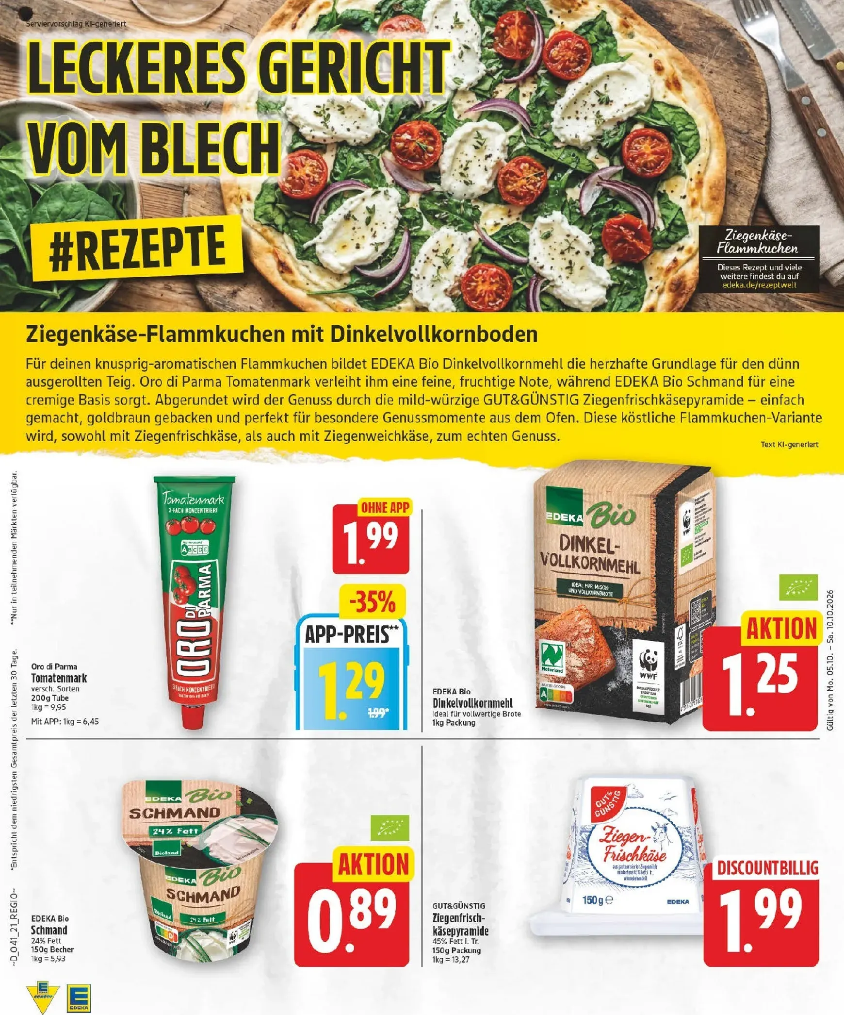 Edeka Prospekt nächste Woche – von Montag 05.10.2026 bis Samstag 10.10.2026 von 5. Oktober bis 10. Oktober 2026 - Prospekt seite 21