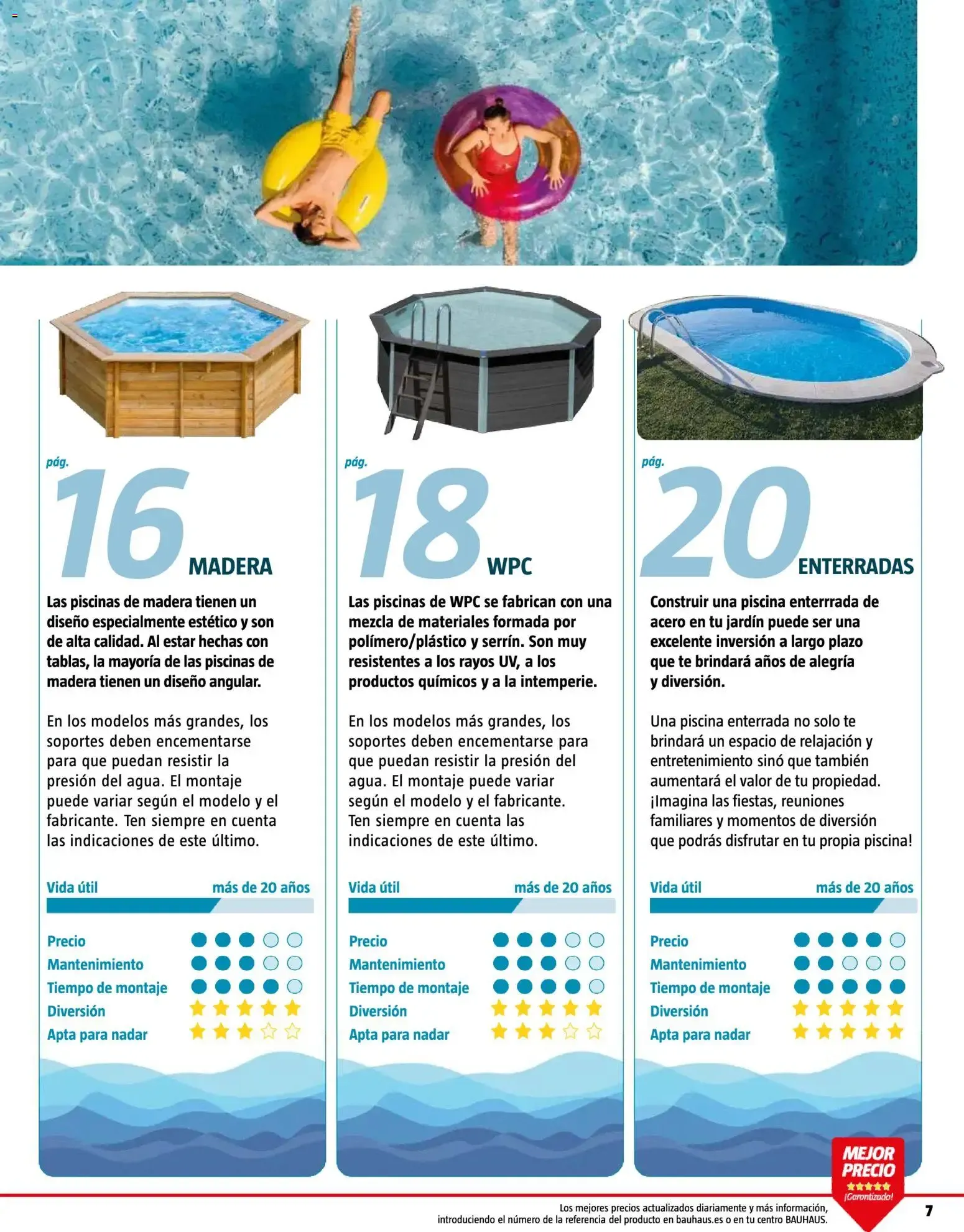 Catálogo de Bauhaus Piscinas, Spas, Limpieza y Mantenimiento 1 de junio al 5 de julio 2026 - Página 7