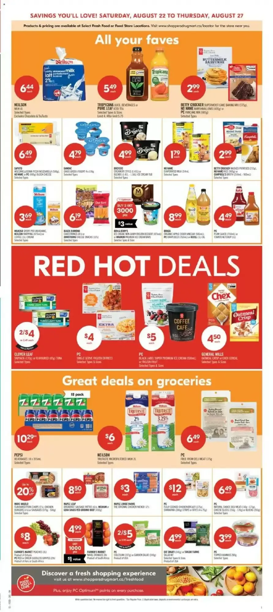 Shoppers Drug Mart flyer week 34 from August 21 to August 27 2026 - flyer page 4