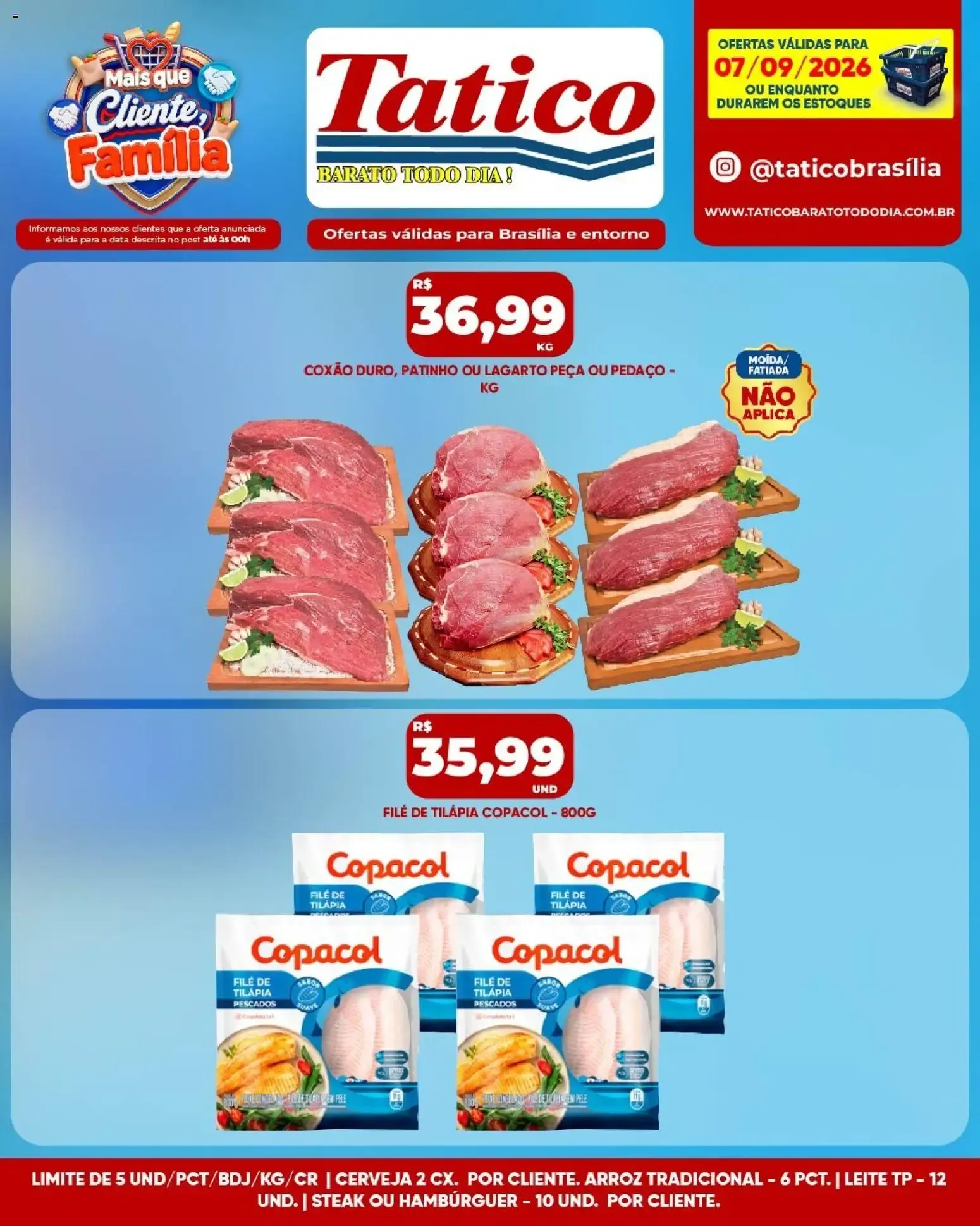 Encarte de Tatico ofertas do Dia de 07/09/2026 | Promoções Online 7 de setembro até 7 de setembro 2026 - Pagina 13