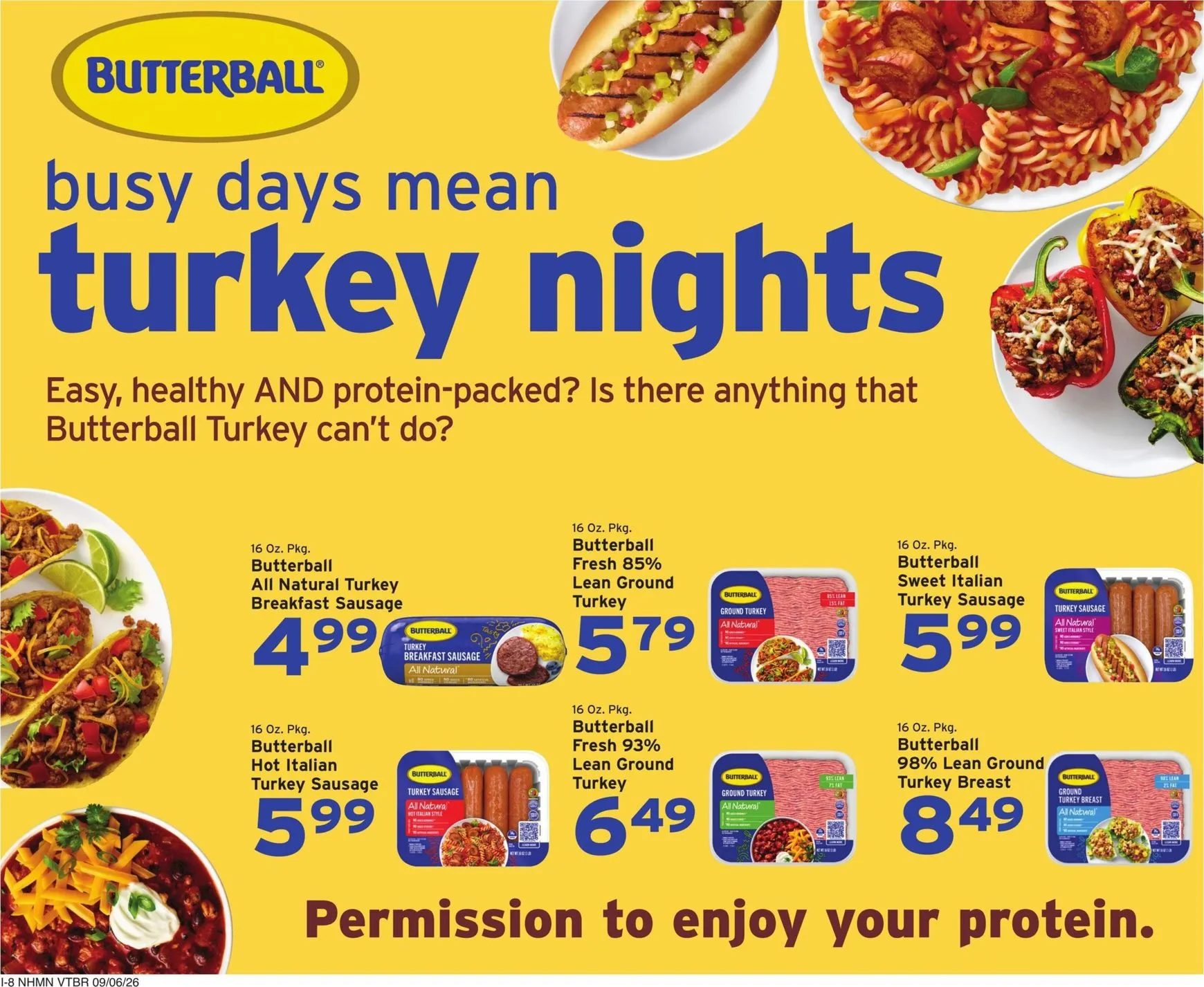 Weekly promotion Hannaford - Value that adds up. Fall into great prices. spanning from September 6 to September 12 2026 - Page 16 for Catalogue 365