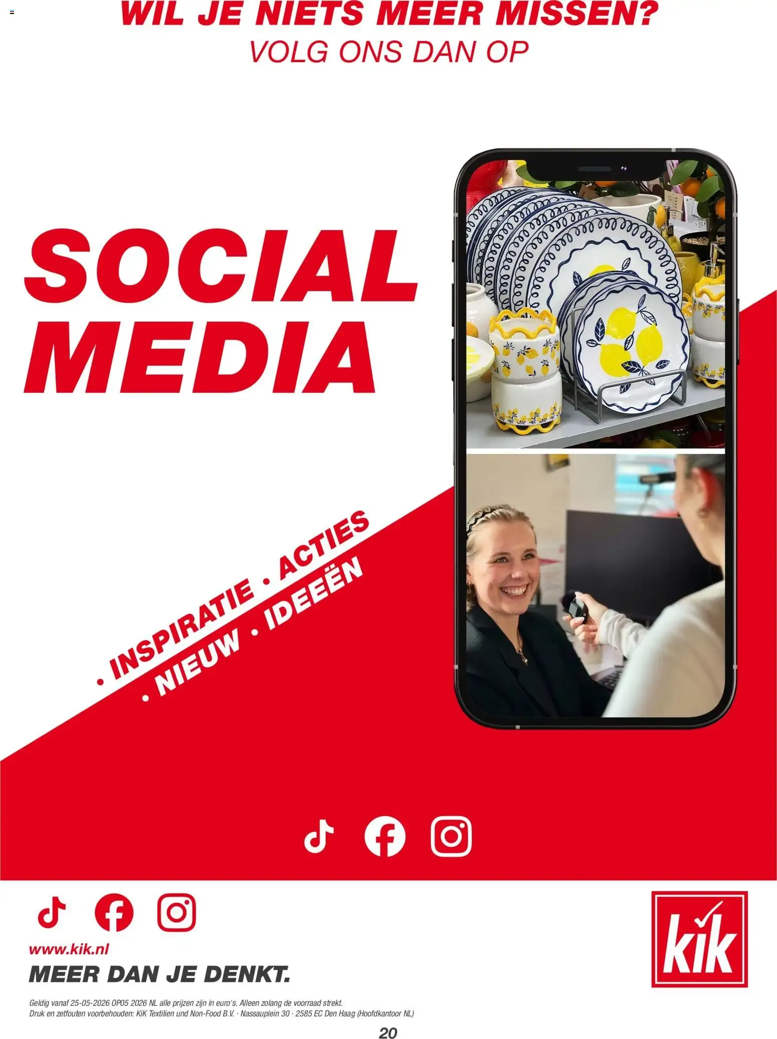 Meer zomermomenten samen beleven. van 25 mei tot 21 juni 2026 - Folder pagina 20