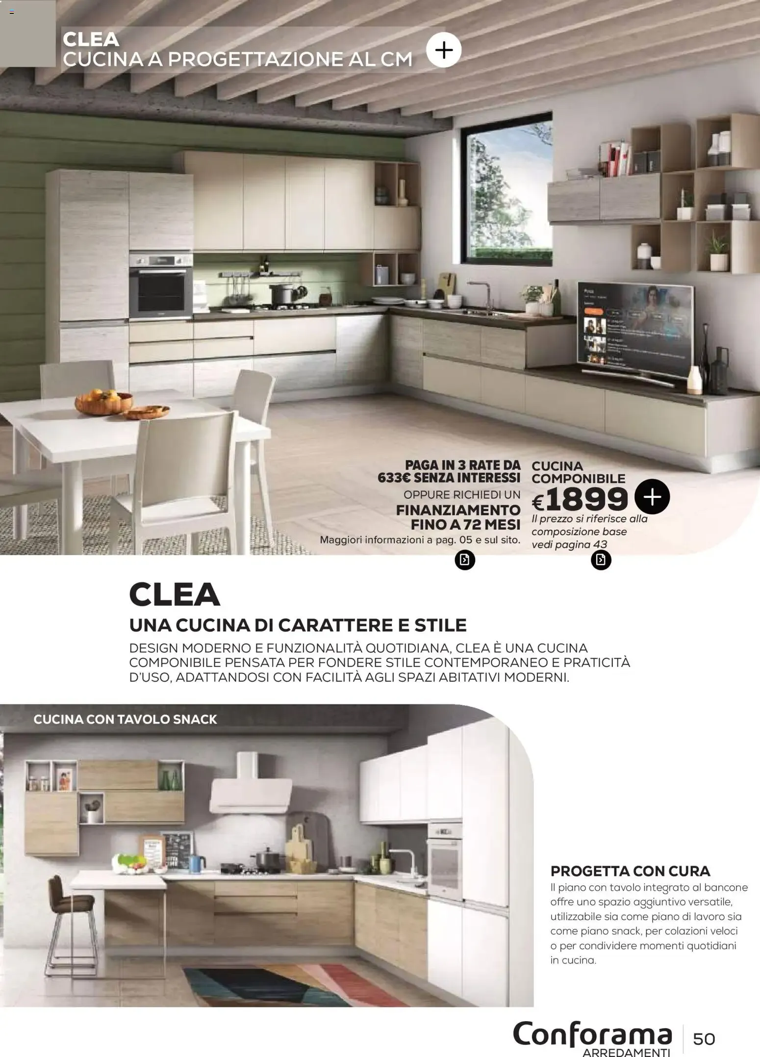 Conforama Arredamenti - Catalogo Primavera/Estate 2026 da 22 giugno a 30 settembre di 2026 - Pagina del volantino 50