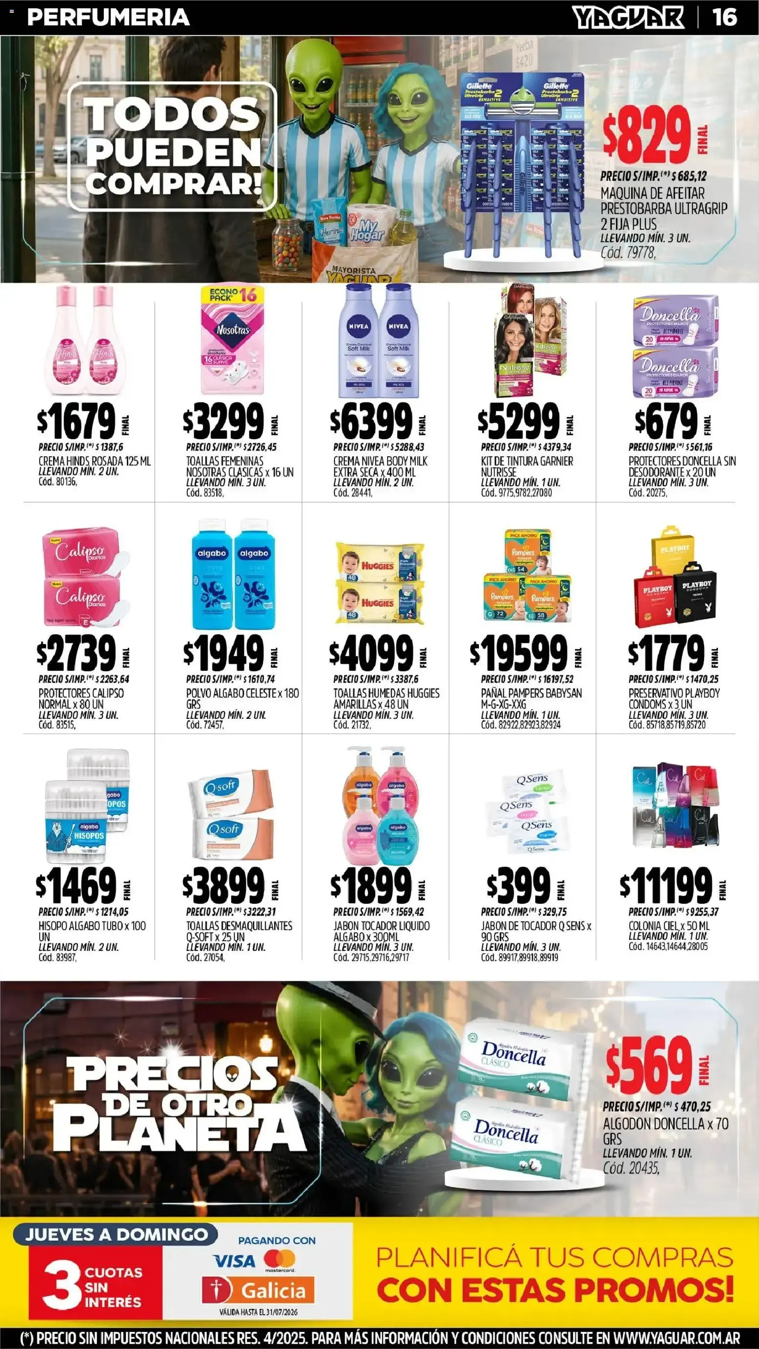 Ofertas de Yaguar - Oferta Semanal Santa Fé del 29/06/2026 - 04/07/2026 29 de junio al 5 de julio 2026 - Página 17 del catálogo