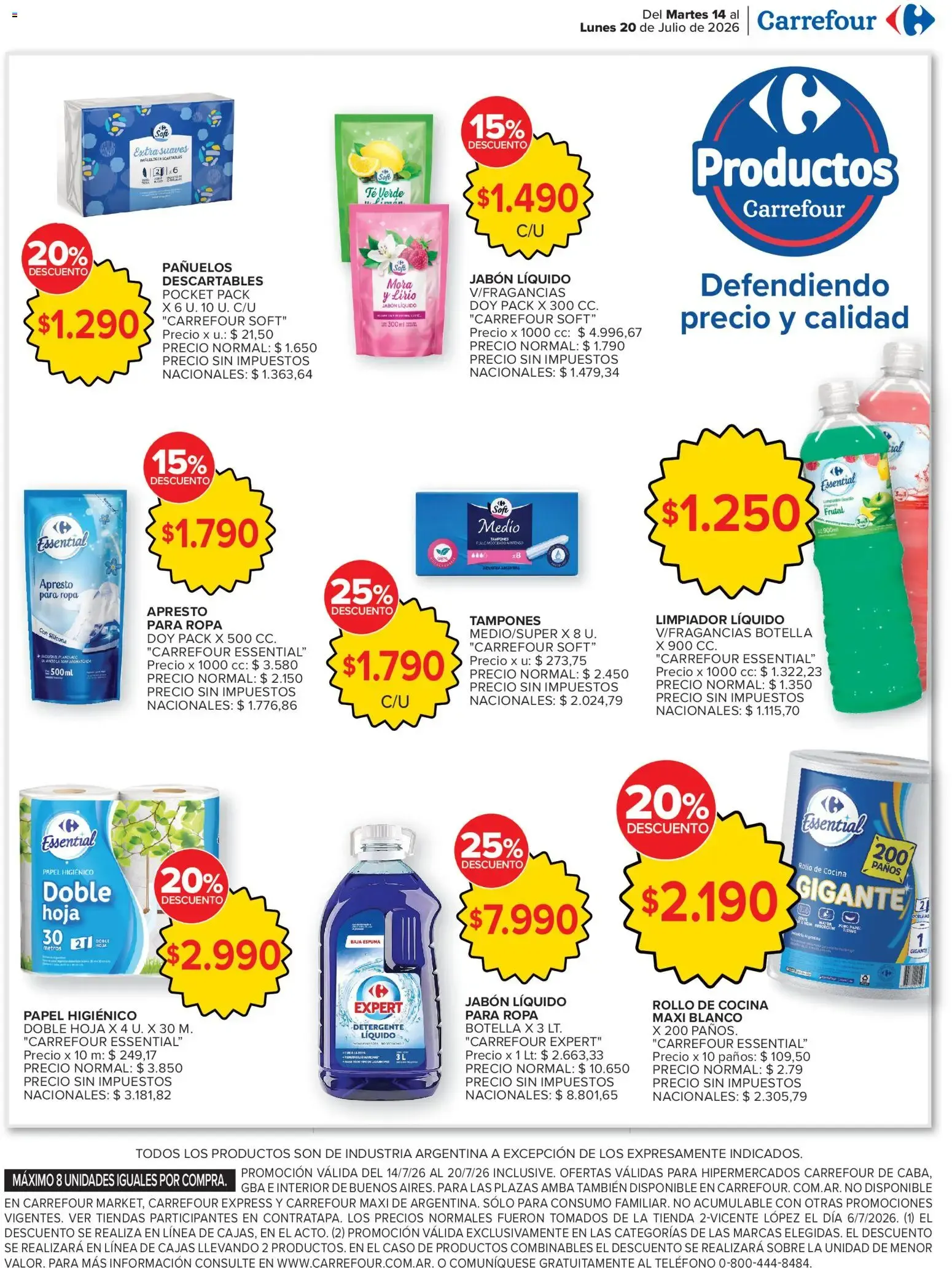 Ofertas de Carrefour ofertas || del 14/07/2026 - 21/07/2026 || Promociones 14 de julio al 20 de julio 2026 - Página 17 del catálogo