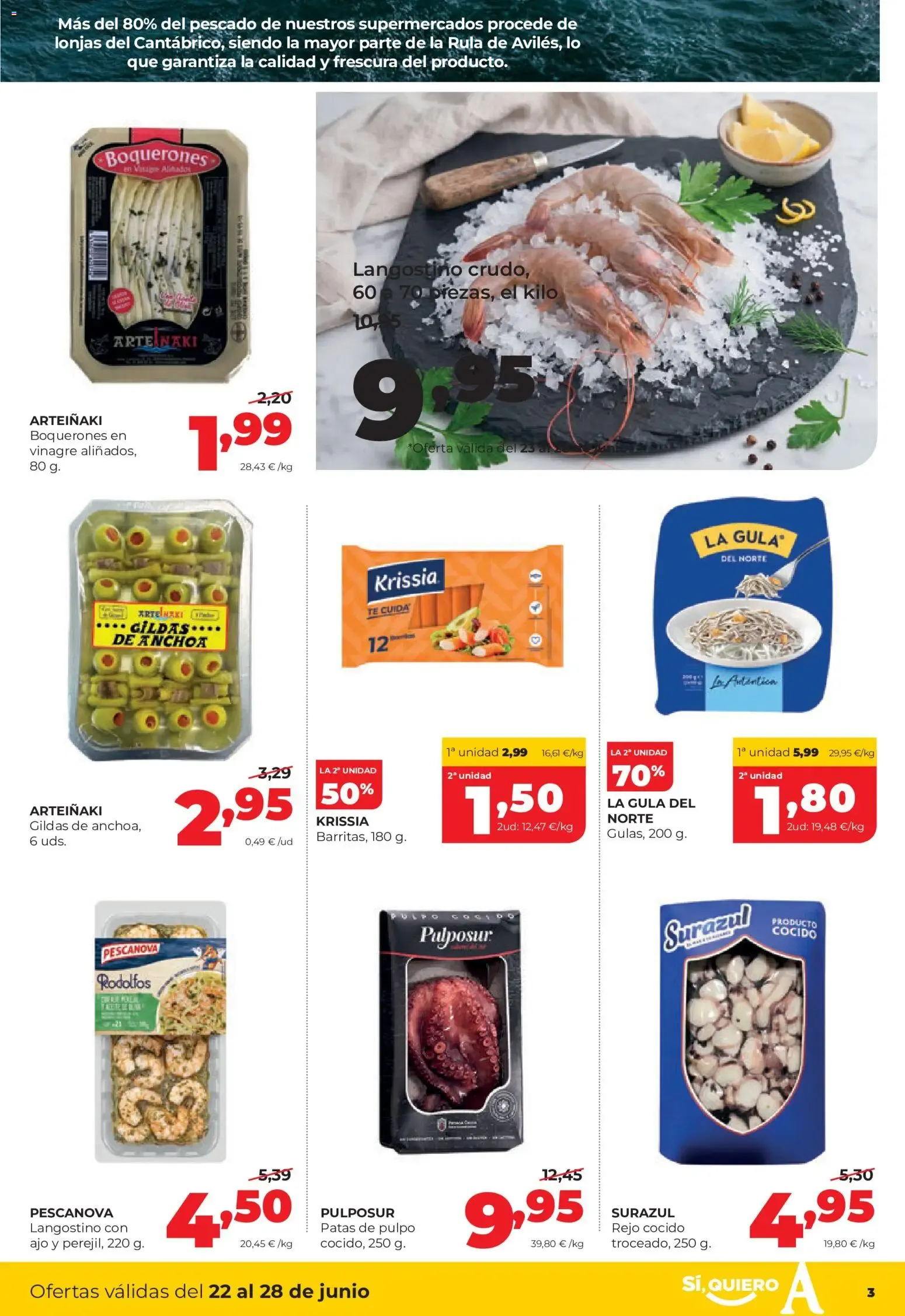 Catálogo de Alimerka folleto >> 22/06 - 28/06/2026 (catálogo) 22 de junio al 28 de junio 2026 - Página 3