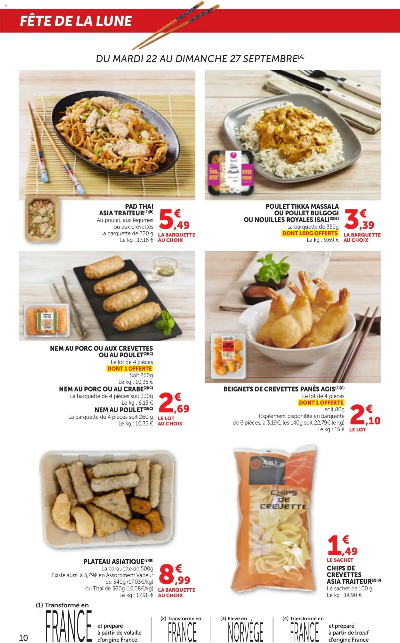 bi1 supermarché Maxi MARCHE du 22 septembre au 4 octobre 2026 - Catalogue page 10