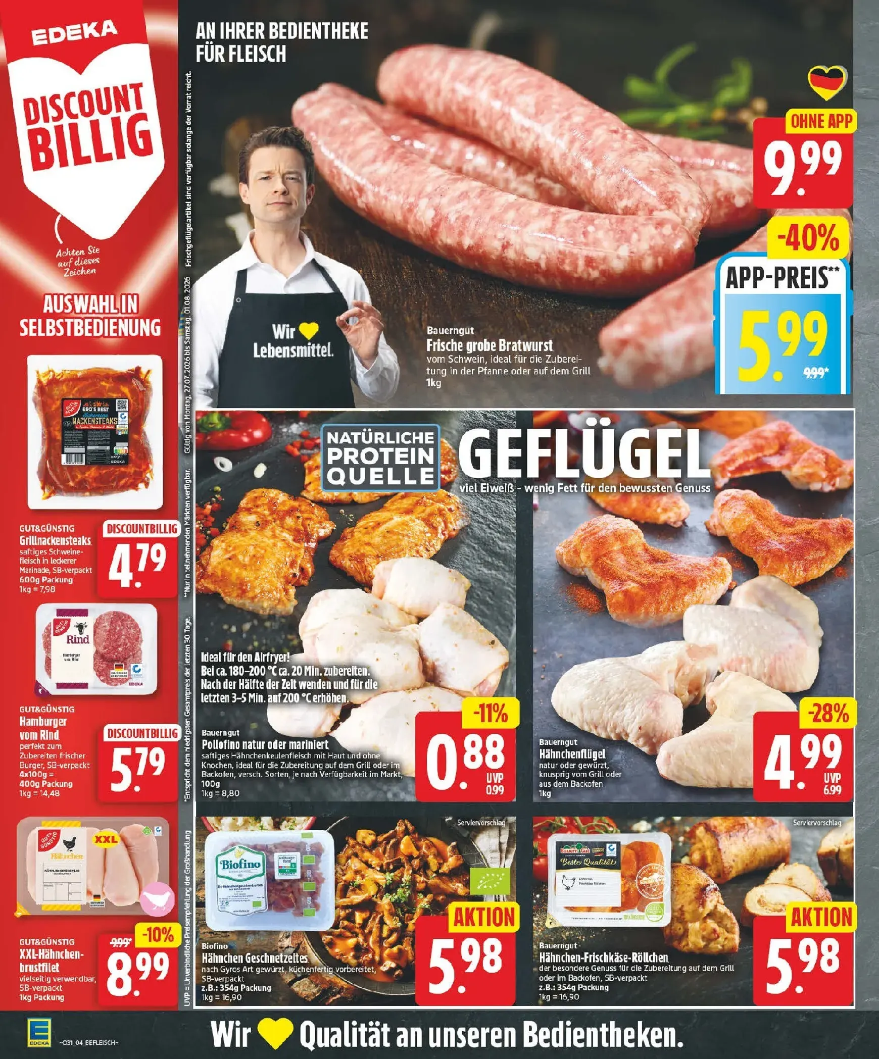 Edeka Prospekt – von Montag 27.07.2026 bis Samstag 01.08.2026 von 27. Juli bis 1. August 2026 - Prospekt seite 4