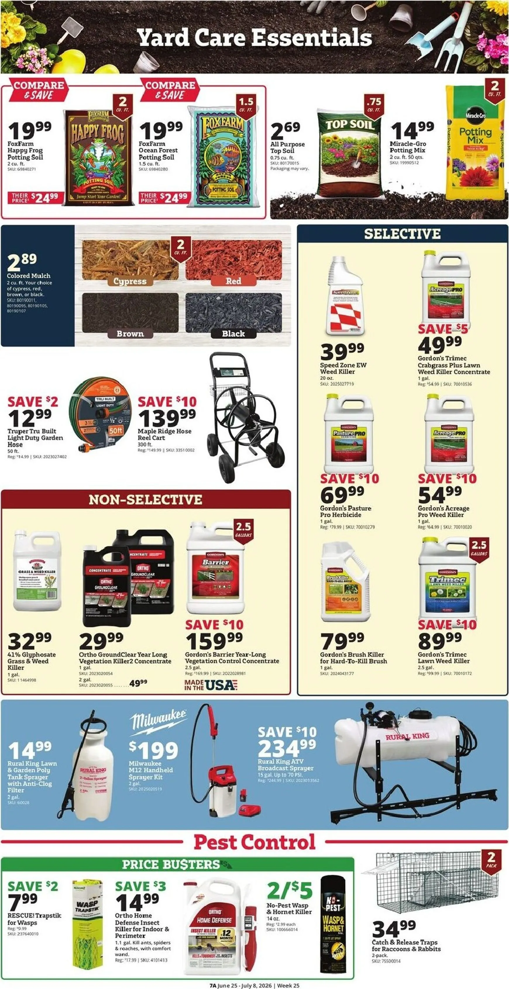 Weekly ad Current Rural King leaflet valid from Thursday 06/25/2026 to Wednesday 07/08/2026 from June 25 to July 8 2026 - Page 9
