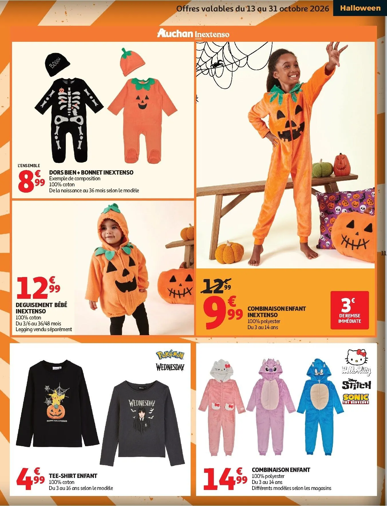 Le Grand Show d'Halloween - Auchan du 13 octobre au 25 octobre 2026 - Catalogue page 11