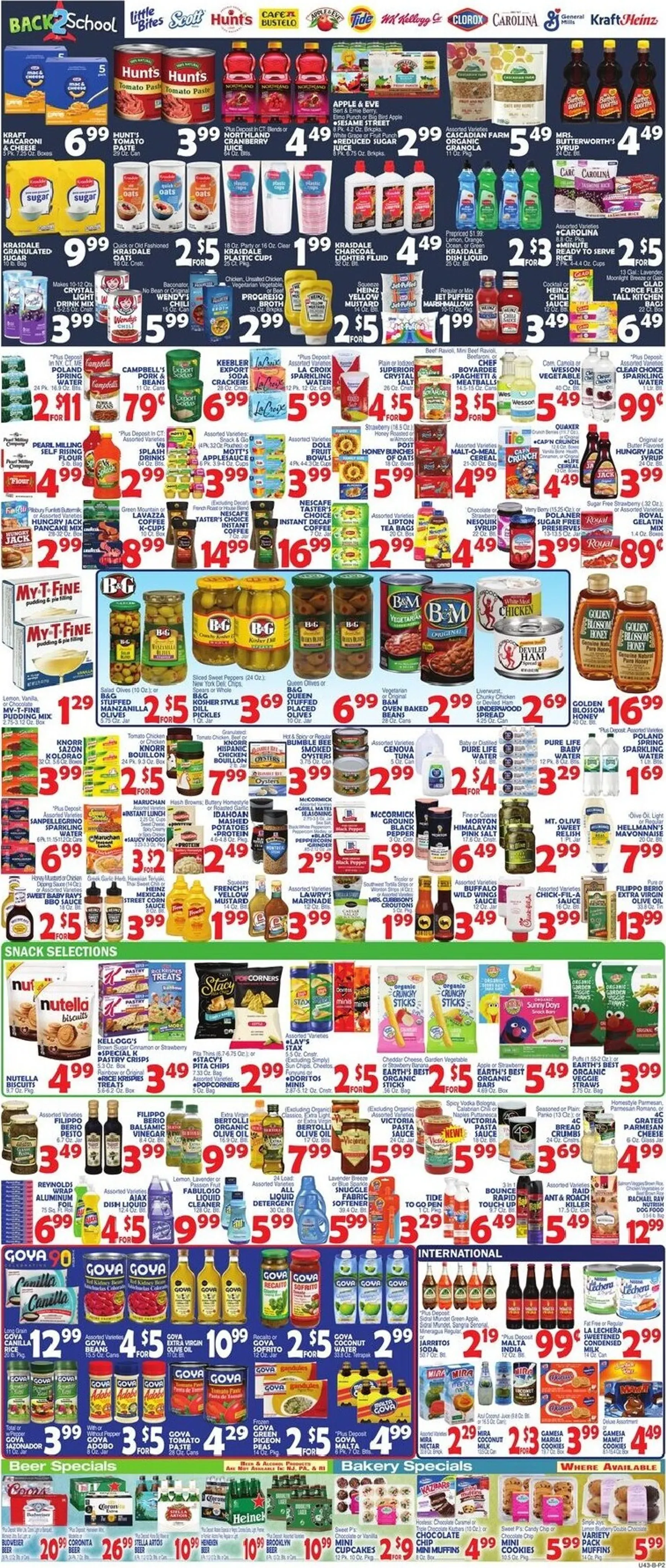 Weekly ad Current Bravo leaflet valid from Friday 08/28/2026 to Thursday 09/03/2026 from August 28 to September 3 2026 - Page 2