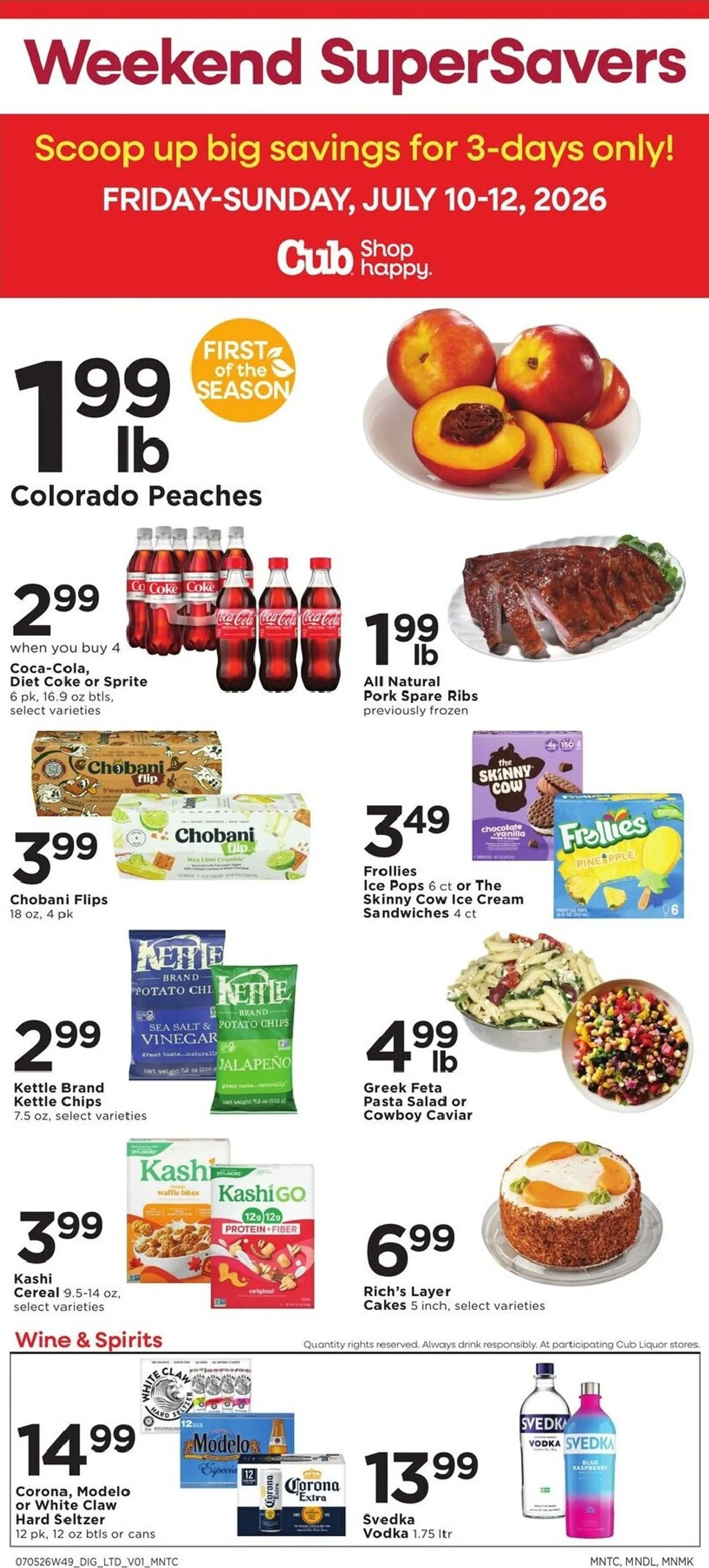 Weekly ad Current Cub leaflet valid from Sunday 07/05/2026 to Saturday 07/11/2026 from July 5 to July 11 2026 - Page 5