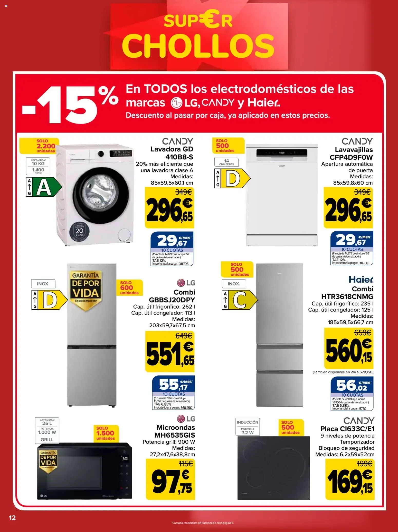 Catálogo de Carrefour Super Chollos 18 de septiembre al 5 de octubre 2026 - Página 12