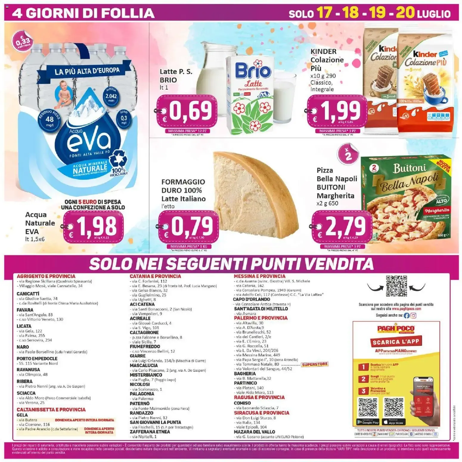 Nuovo Paghi Poco volantino dal 10/07/2026 > offerte anteprima 🛍️ da 10 luglio a 20 luglio di 2026 - Pagina del volantino 20