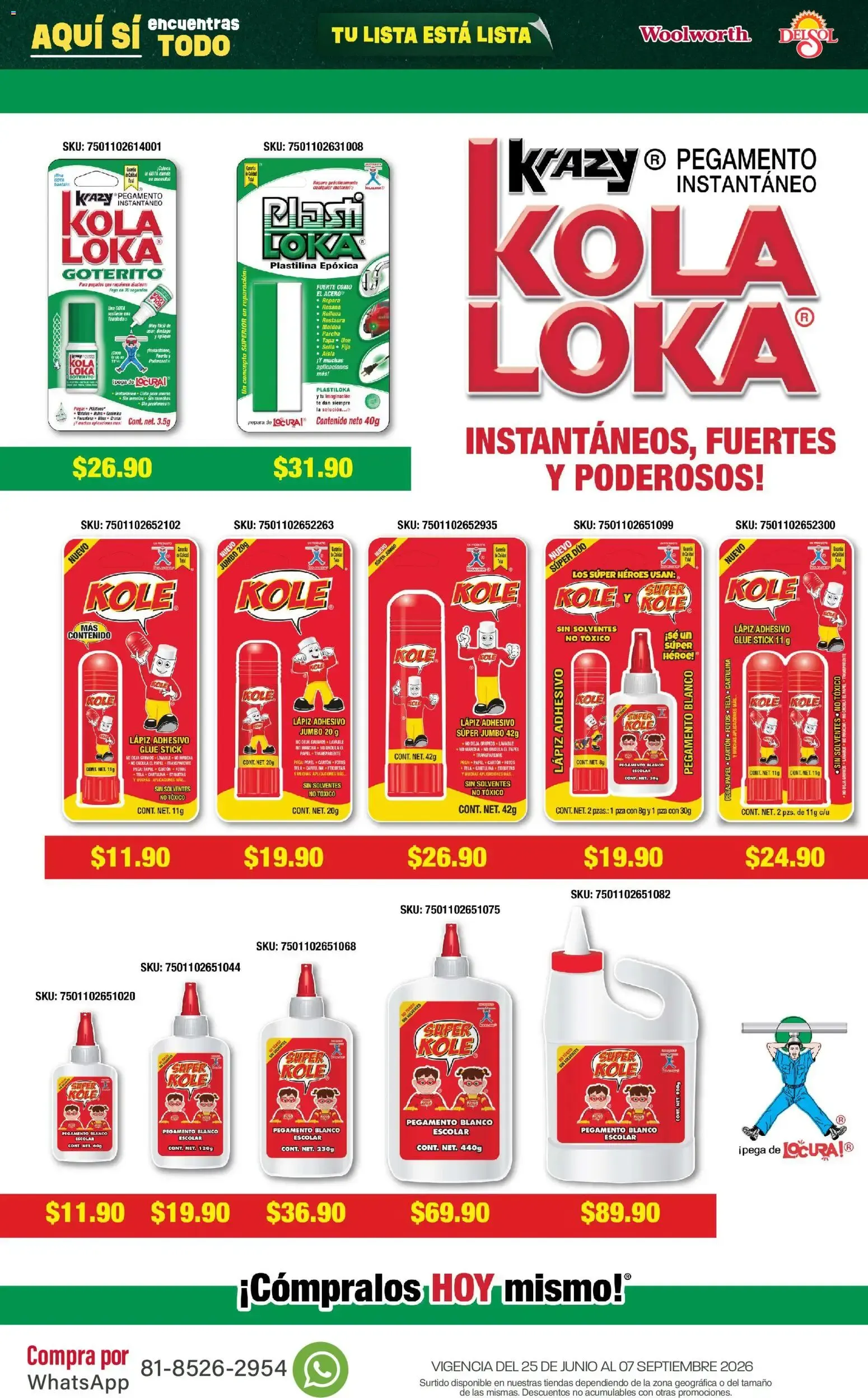 Catálogo de Del Sol y Woolworth catálogo Back To School (25/06/2026 - 07/09/2026) - catálogo en línea 25 de junio al 7 de septiembre 2026 - Pagina 20