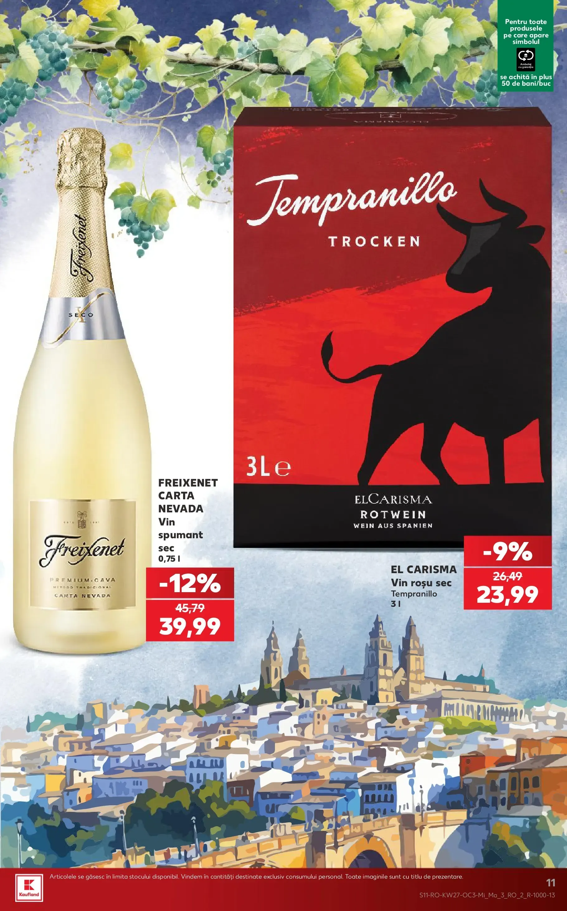 Catalog Kaufland: DESCOPERĂ SAVOAREA SPANIEI! de la 1 iulie până la 7 iulie 2026 - Revista Pagina 11
