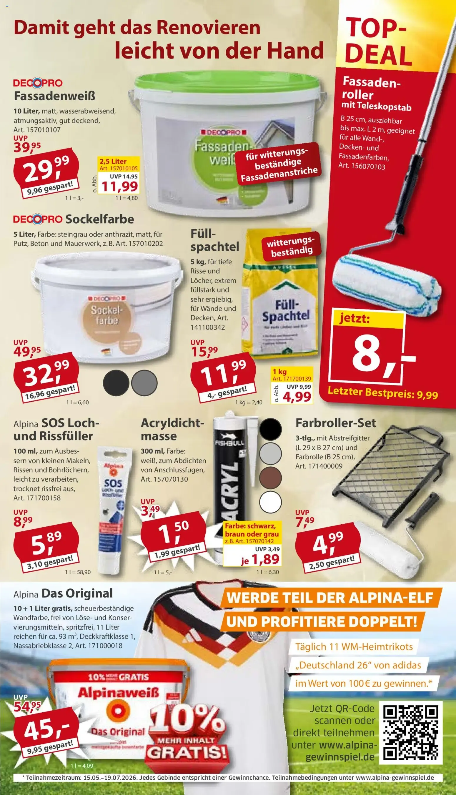 Sonderpreis Baumarkt Prospekt (ab 06.06.2026) zum Blättern von 6. Juni bis 12. Juni 2026 - Prospekt seite 17