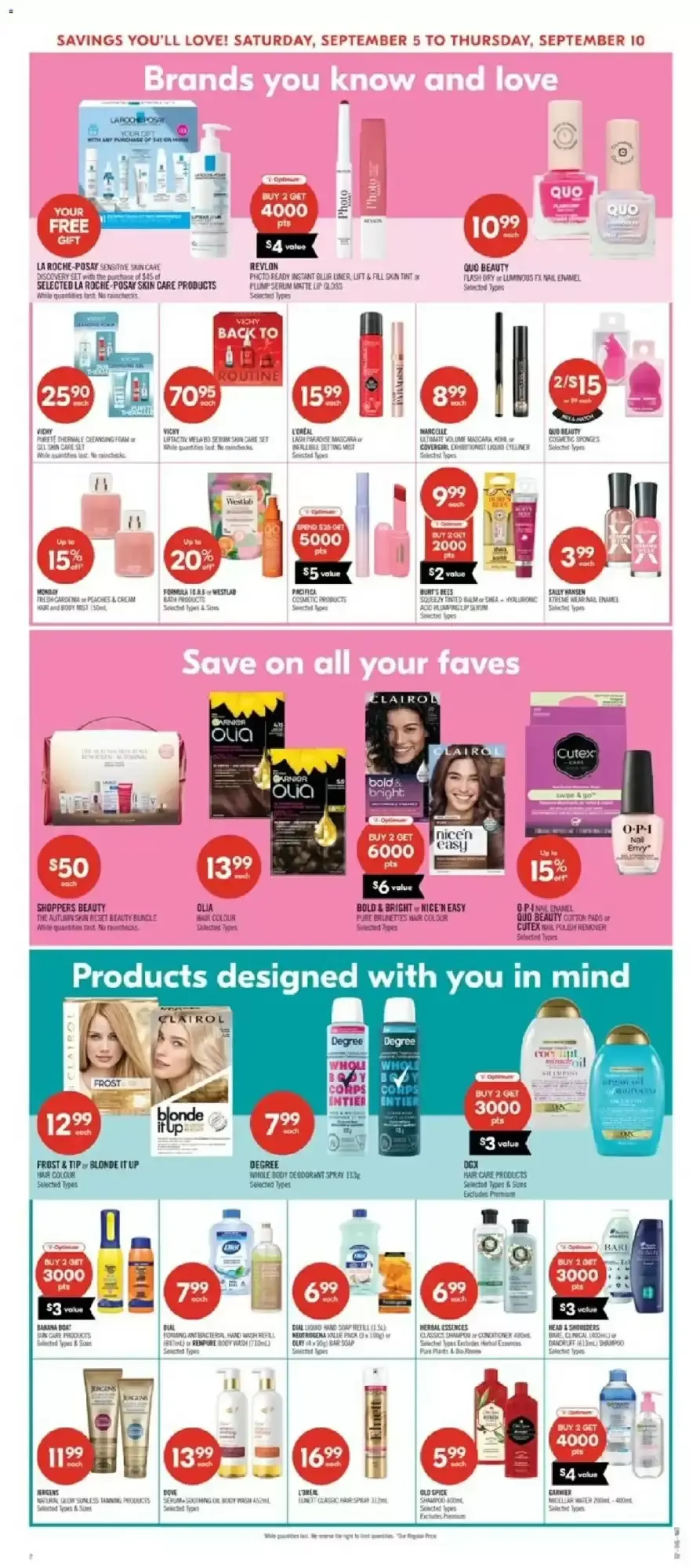 Shoppers Drug Mart flyer week 36 from September 5 to September 10 2026 - flyer page 17