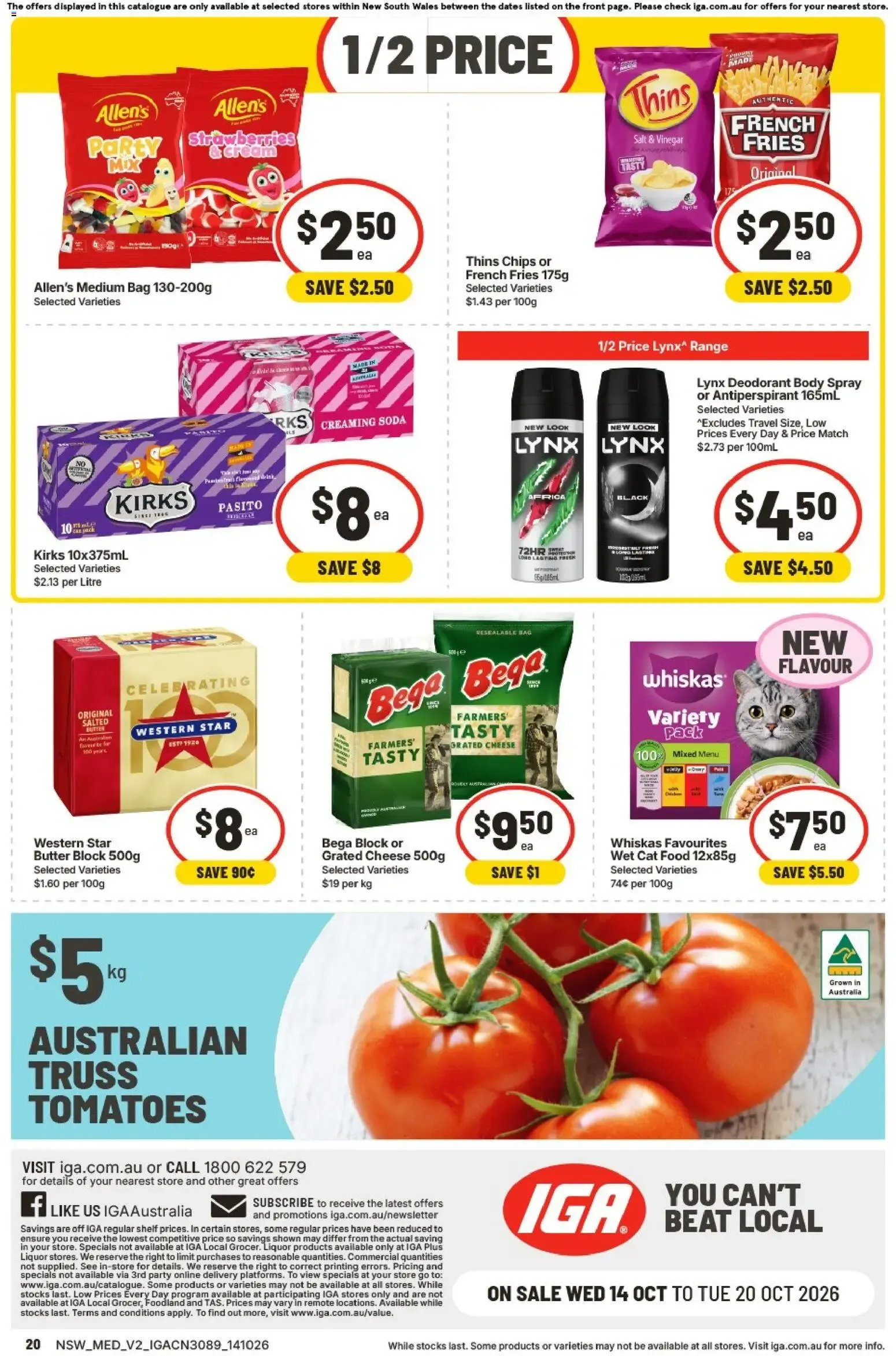 IGA catalogue valid from 14/10/2026 > Online Australia - Catalogue valid from 14 October to 20 October 2026 - page 2