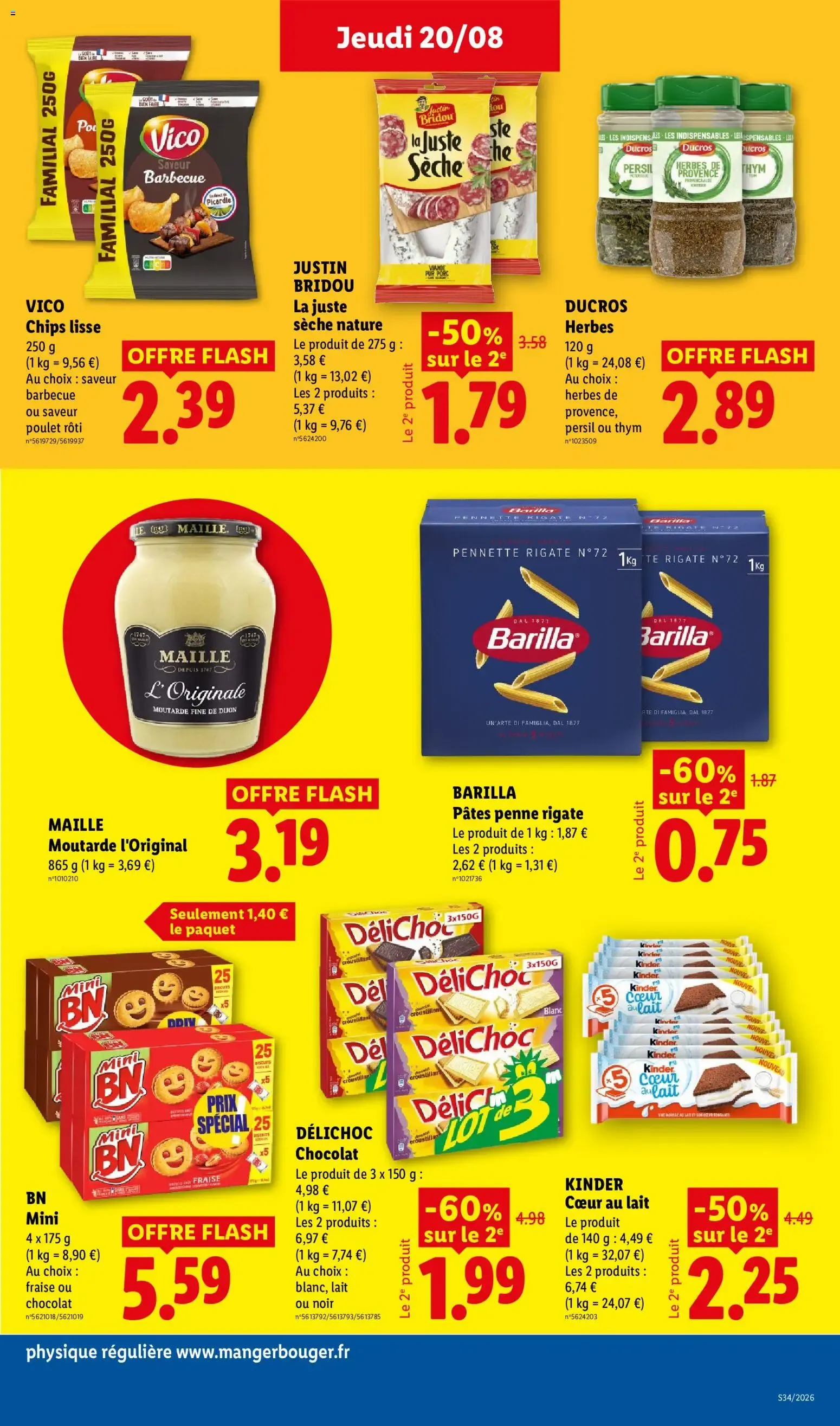 LIDL: La rentrée des économies! du 20 août au 26 août 2026 - Catalogue page 19