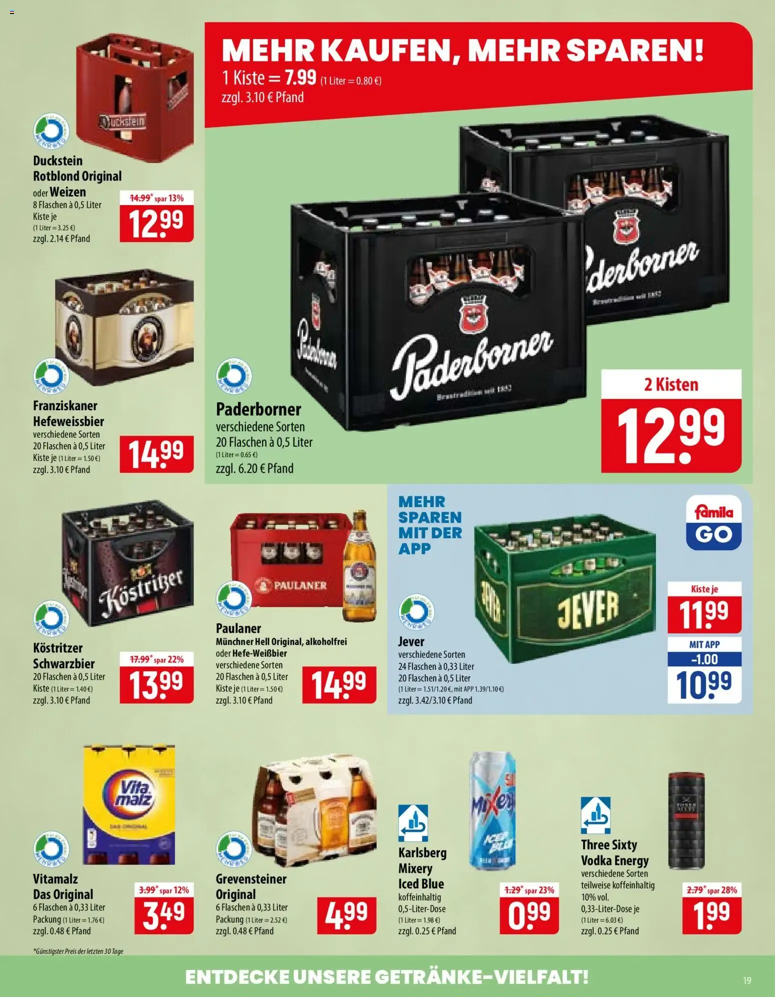 Famila Prospekt (ab 05.10.2026) zum Blättern von 5. Oktober bis 10. Oktober 2026 - Prospekt seite 19