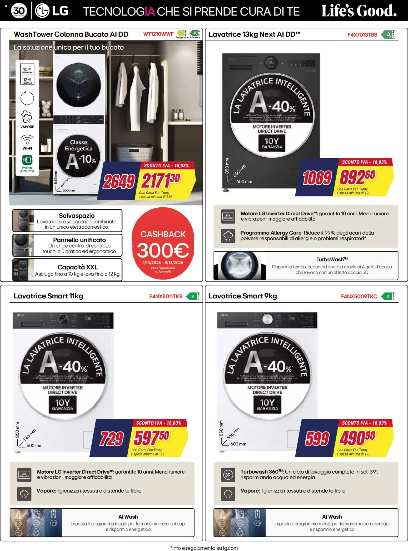Trony - SCONTO IVA - Dall'1 al 15 ottobre da 1 ottobre a 15 ottobre di 2026 - Pagina del volantino 12