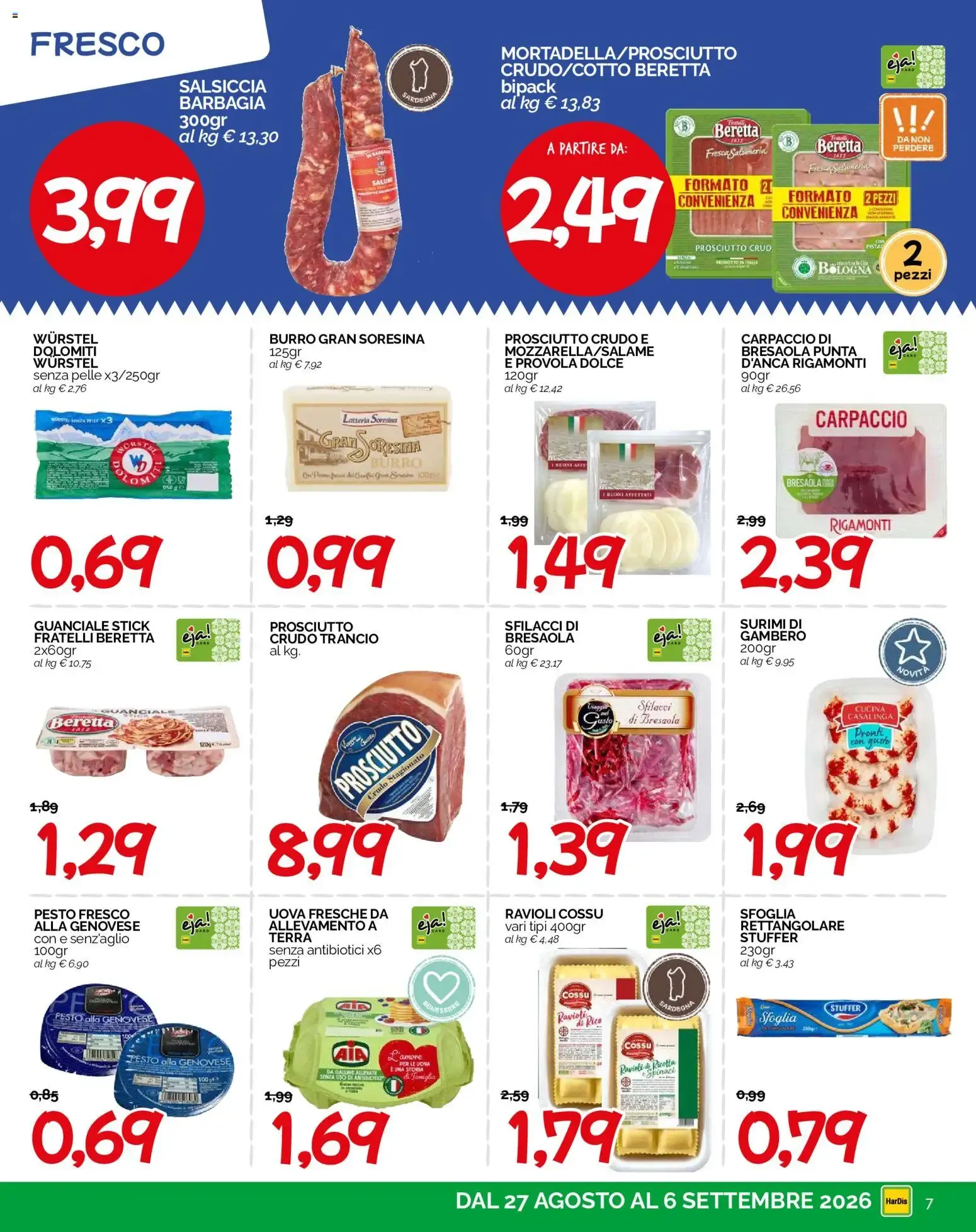 HarDis volantino dal 27/08/2026 - online Offerte da 27 agosto a 6 settembre di 2026 - Pagina del volantino 7