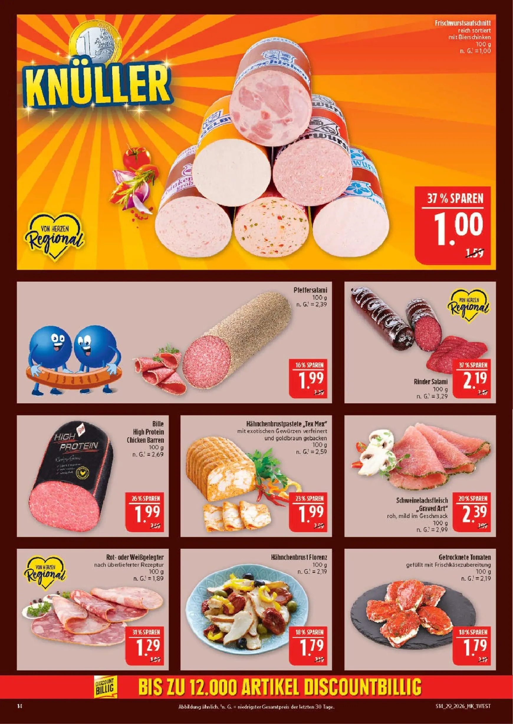 Marktkauf Prospekt – von Montag 13.07.2026 bis Samstag 18.07.2026 von 13. Juli bis 18. Juli 2026 - Prospekt seite 14