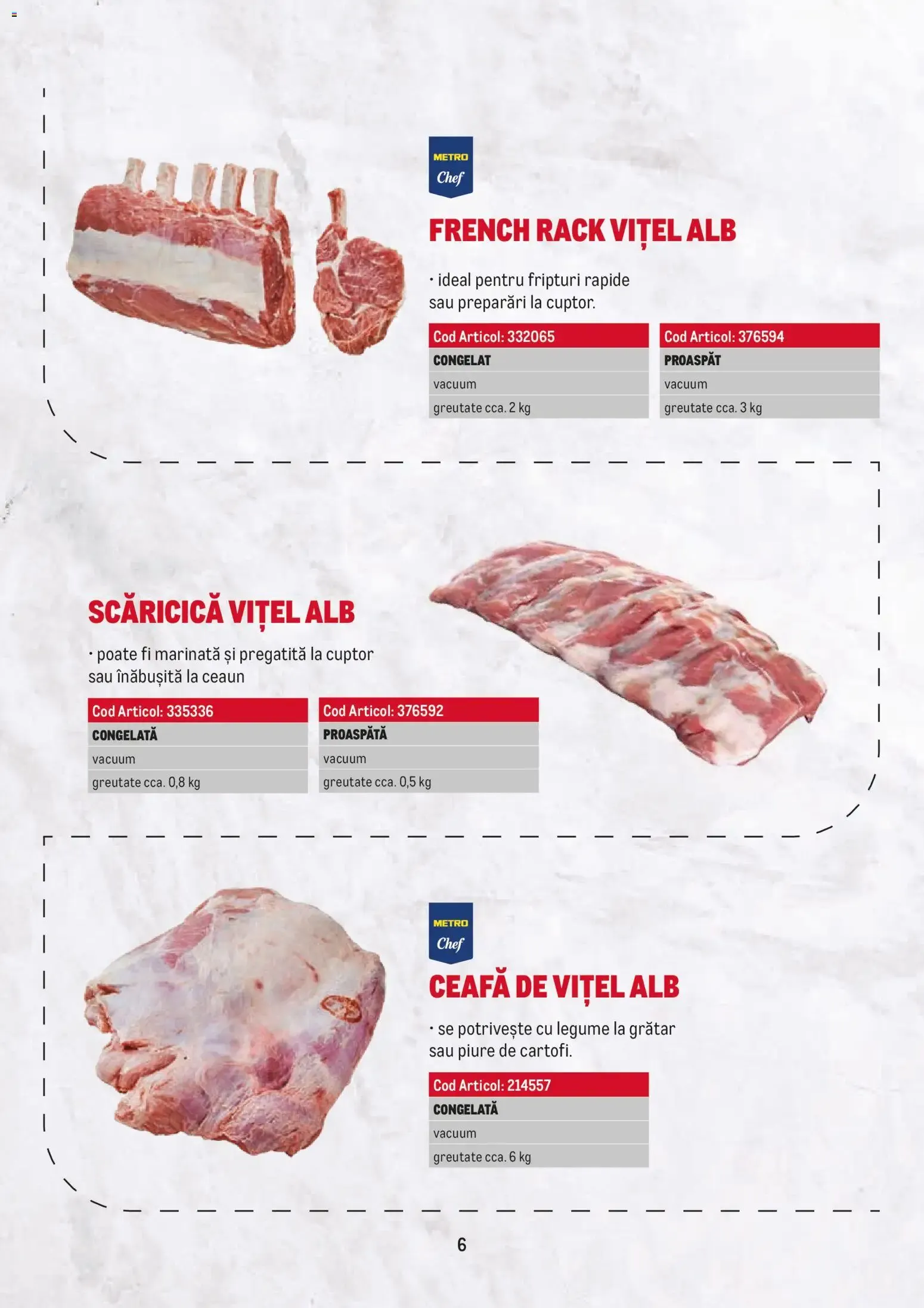 Catalog Metro catalog - Selectie Carne de vițel - Oferta 23.02.2026 - 31.12.2026 de la 23 februarie până la 31 decembrie 2026 - Revista Pagina 6