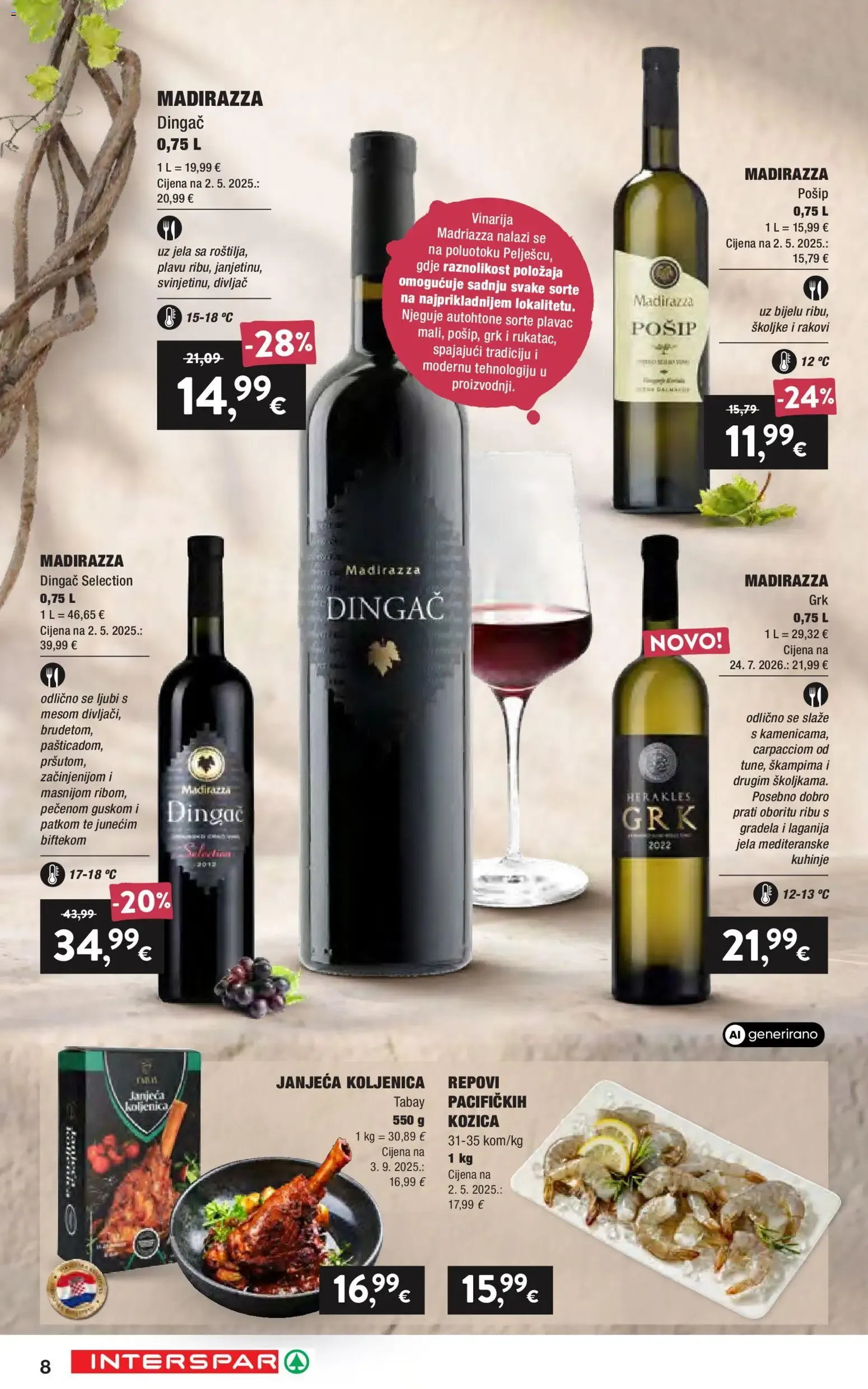 Katalog Vino I DELICIJE od 16. rujna do 6. listopada 2026. - Pregled Stranica 8
