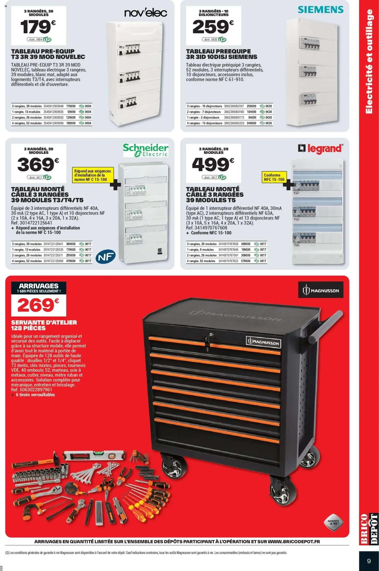 Brico Dépôt catalogue à partir du 05/06/2026 - promo en ligne du 5 juin au 18 juin 2026 - Catalogue page 9