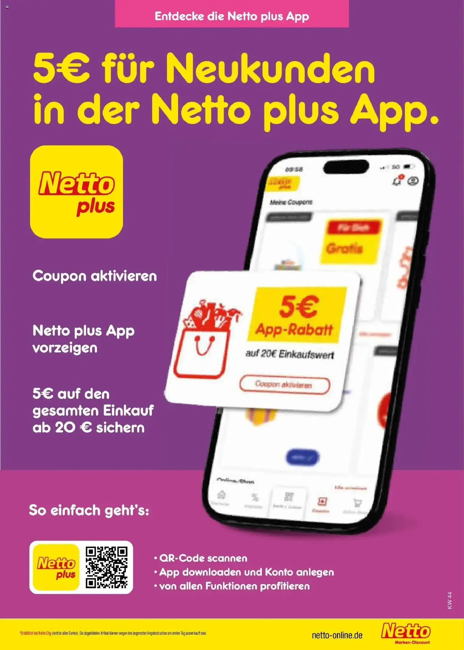 Netto Marken-Discount Prospekt Berlin-Prenzlauer Berg (ab 26.10.2026) » Angebote von 26. Oktober bis 30. Oktober 2026 - Prospekt seite 60