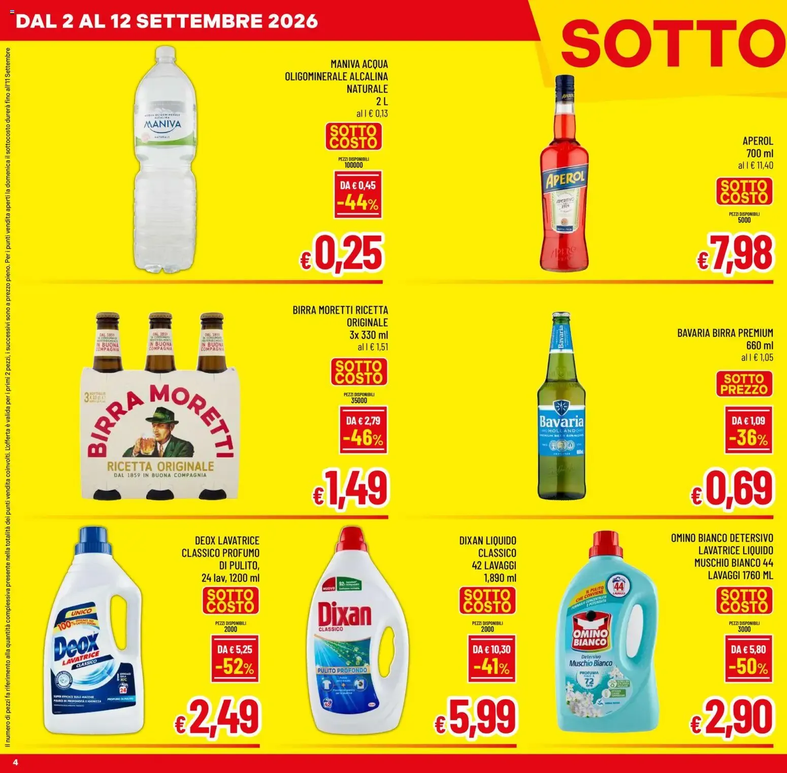 A&O volantino dal 02/09/2026 - online Offerte da 2 settembre a 15 settembre di 2026 - Pagina del volantino 4