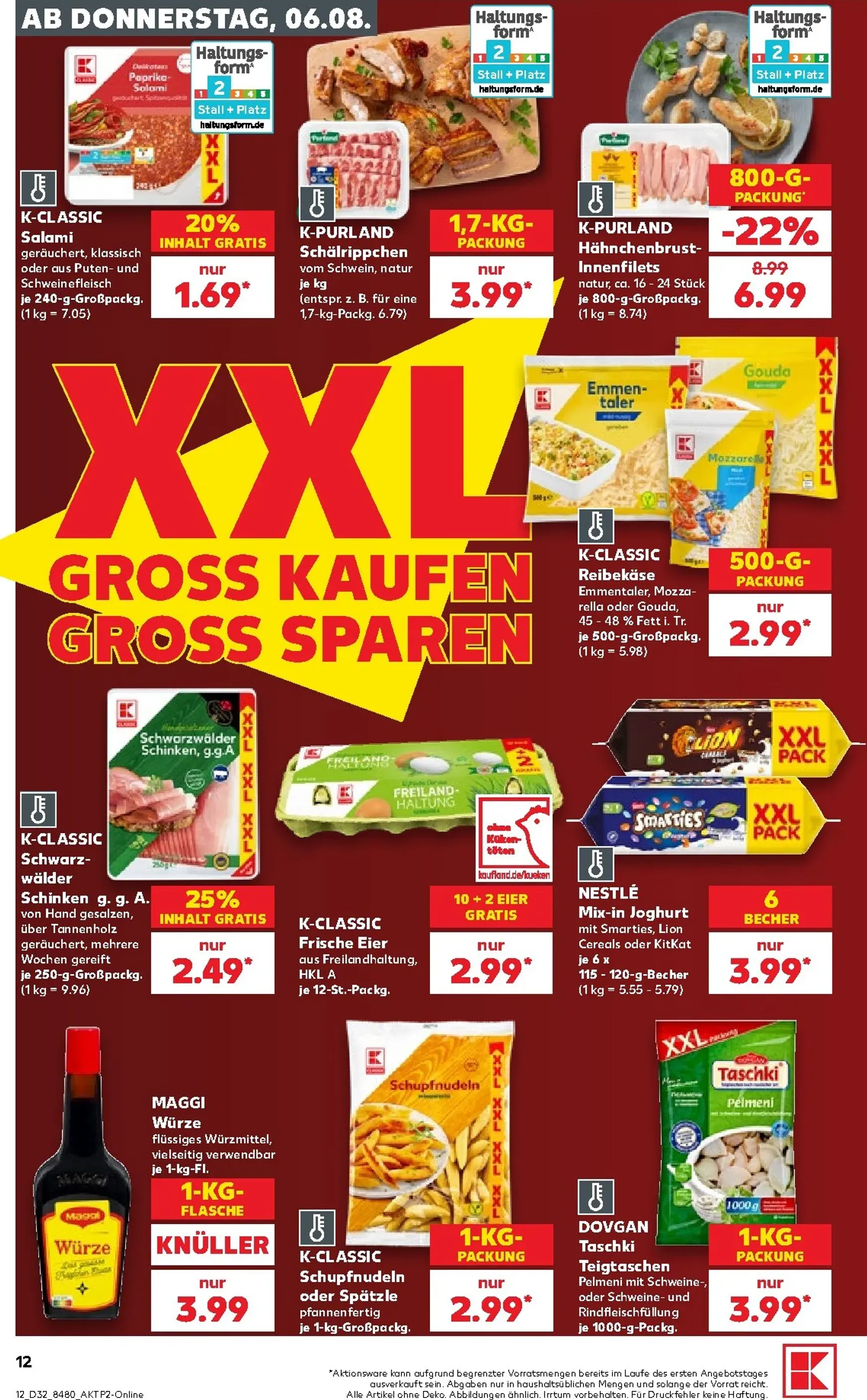 Kaufland Prospekt nächste Woche – von Donnerstag 06.08.2026 bis Mittwoch 12.08.2026 von 6. August bis 12. August 2026 - Prospekt seite 13