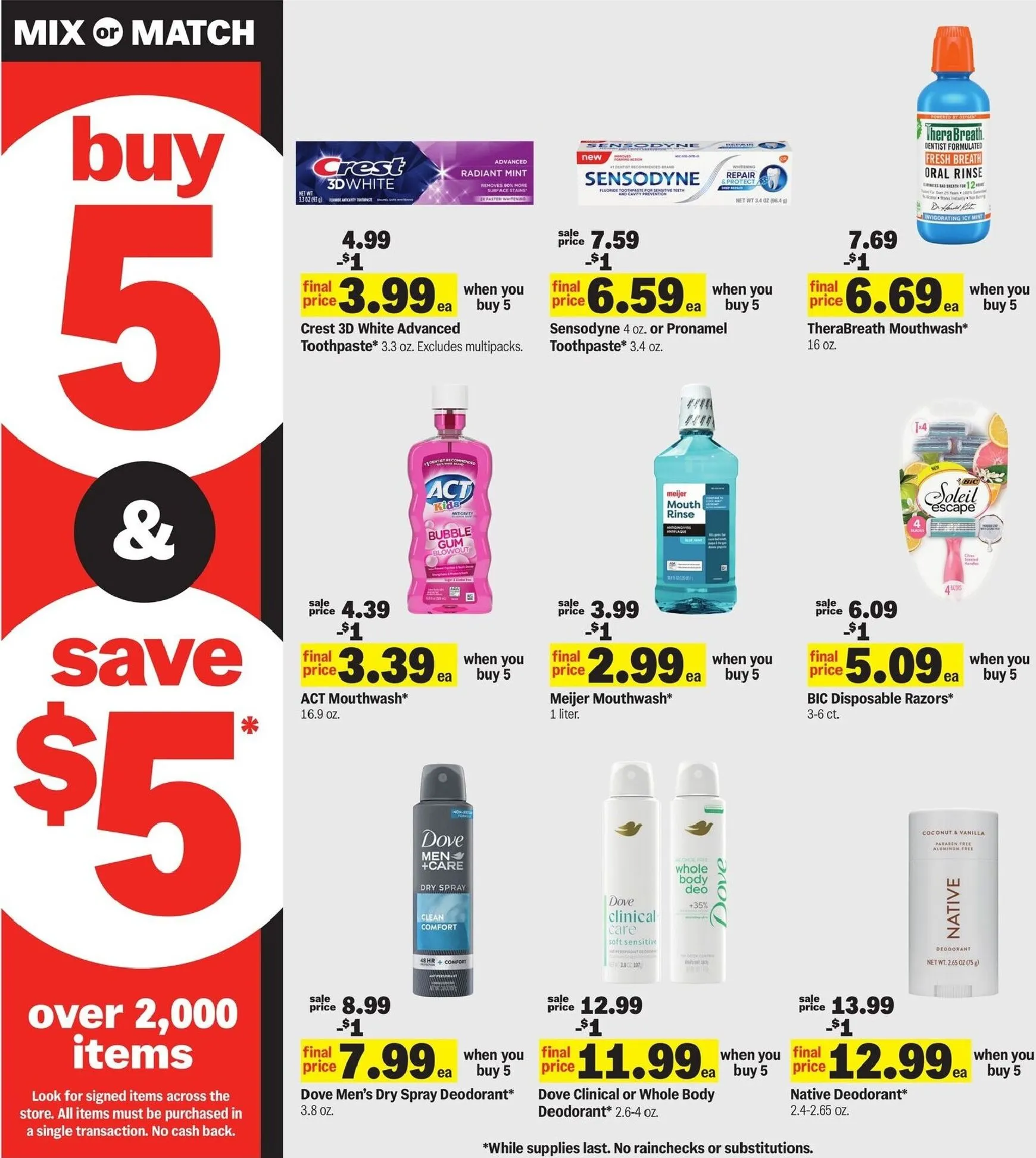 Weekly ad Meijer Sizzling Summer Deals from June 24 to June 30 2026 - Page 17