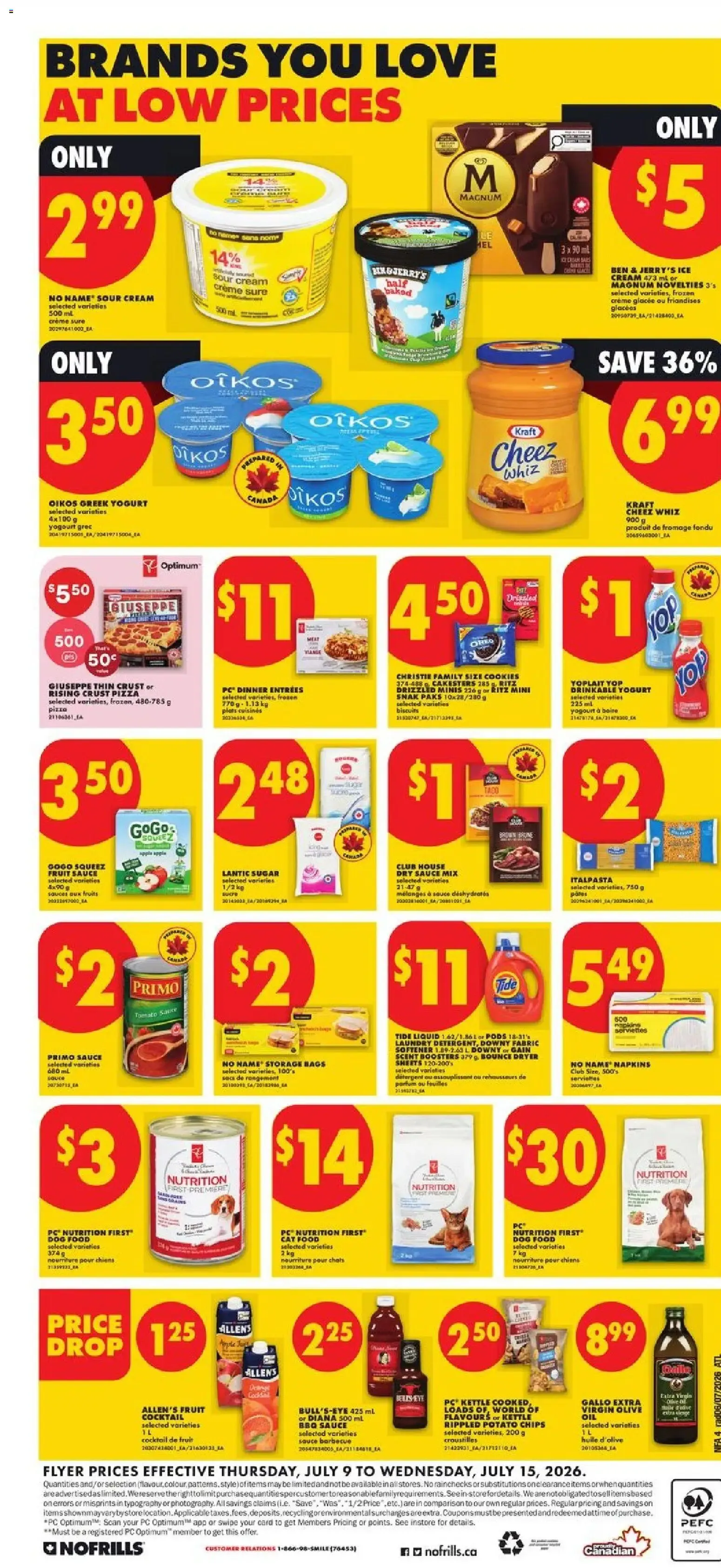 No Frills weekly flyer - NS from Jul 9, 2026 > weekly specials & deals from July 9 to July 15 2026 - flyer page 4