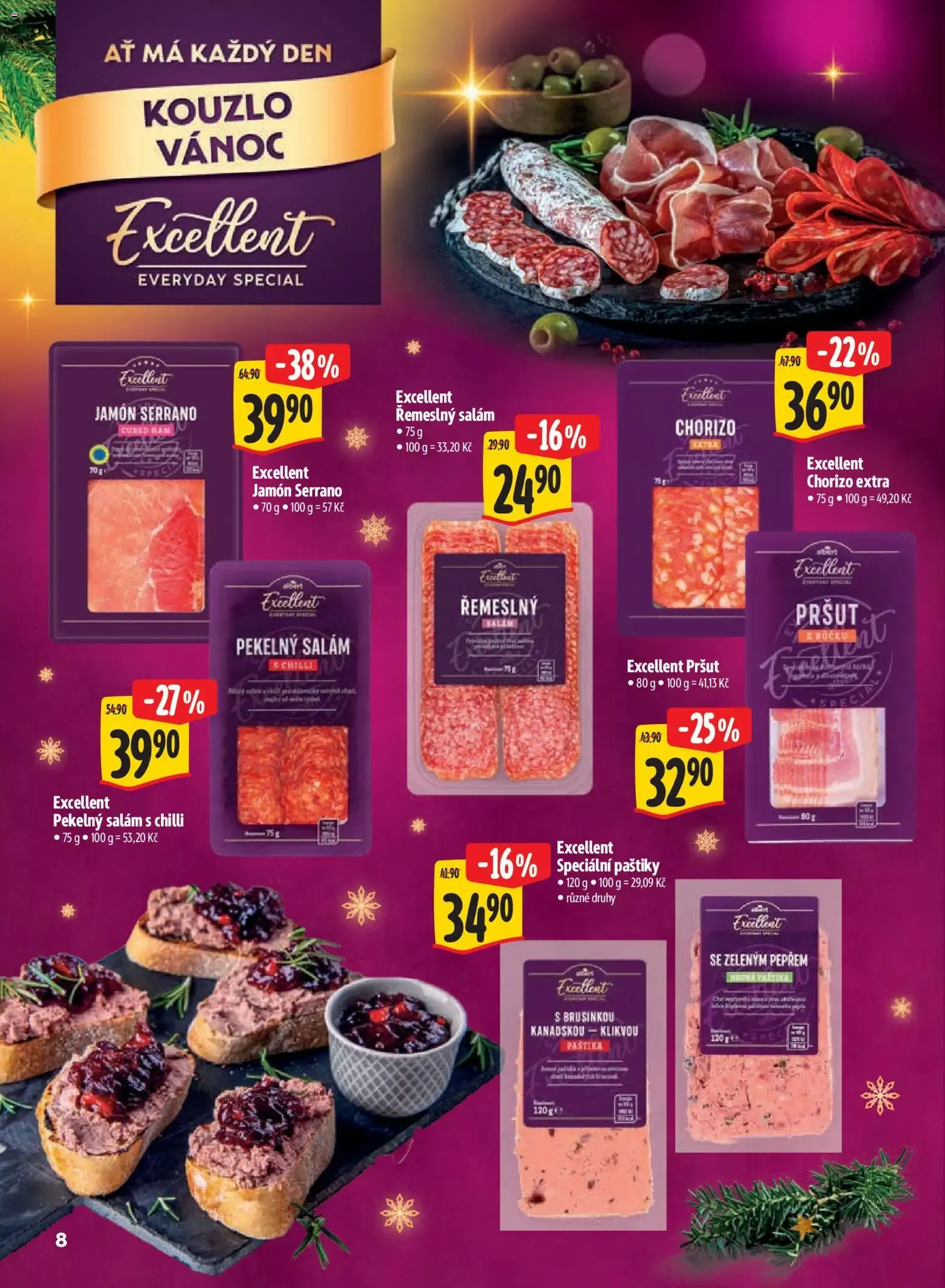 Albert leták - Supermarket Kouzlo Vánoc od 29.10.2026 - Akční leták - 29. října 17. listopadu 2026 - Page 8