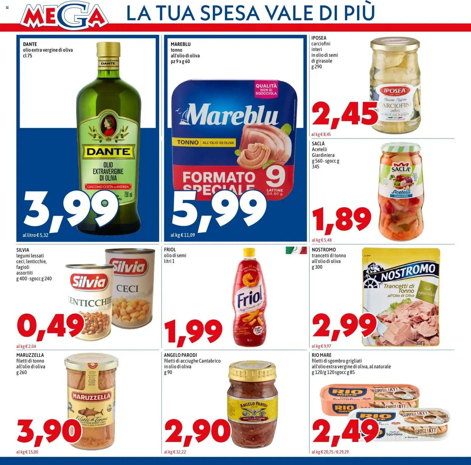 Mega volantino dal 06/08/2026 - online Offerte da 6 agosto a 19 agosto di 2026 - Pagina del volantino 8