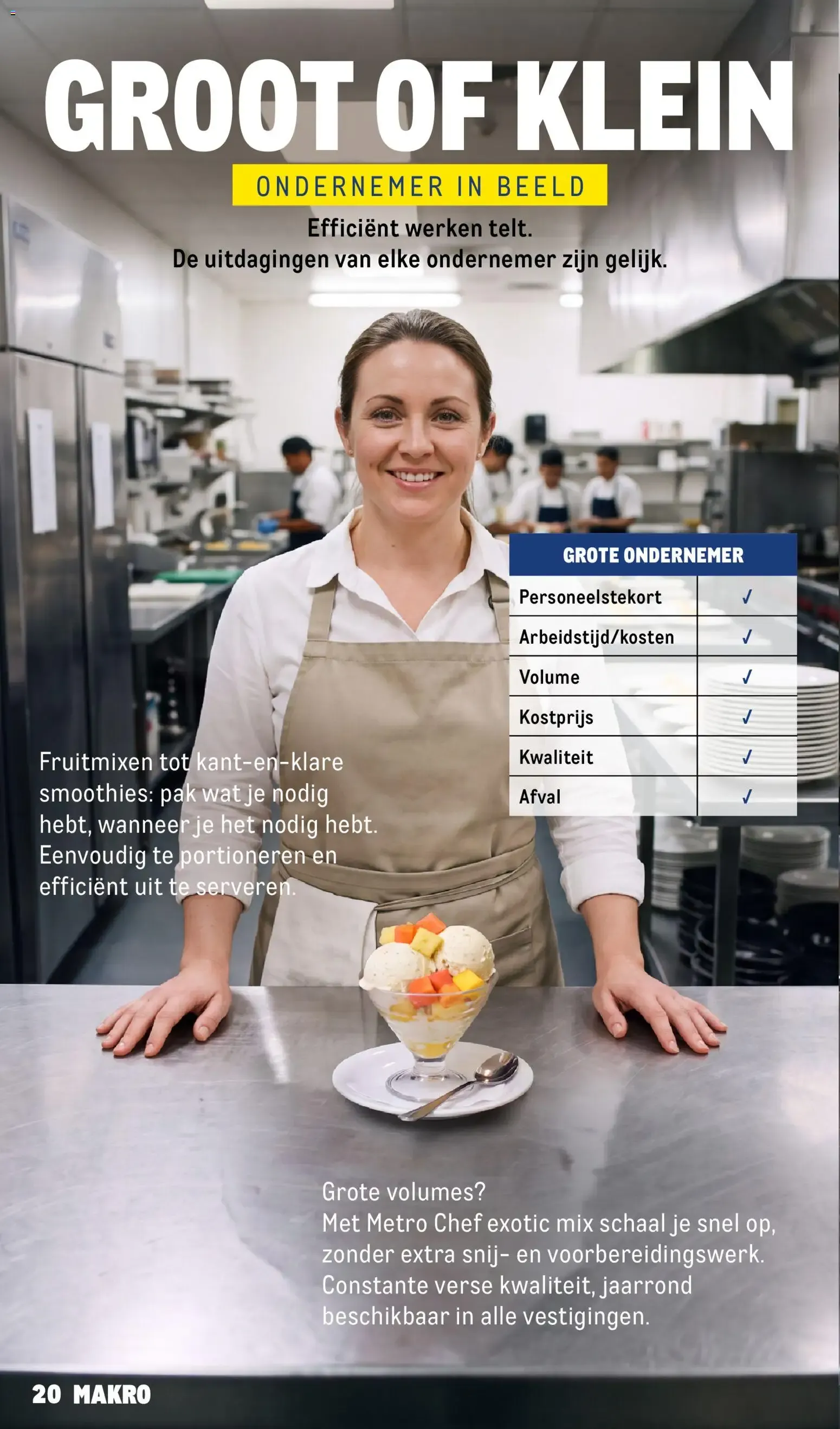 Makro Horeca Magazine: Ontdek Smart Chef van 7 oktober tot 31 oktober 2026 - Folder pagina 20